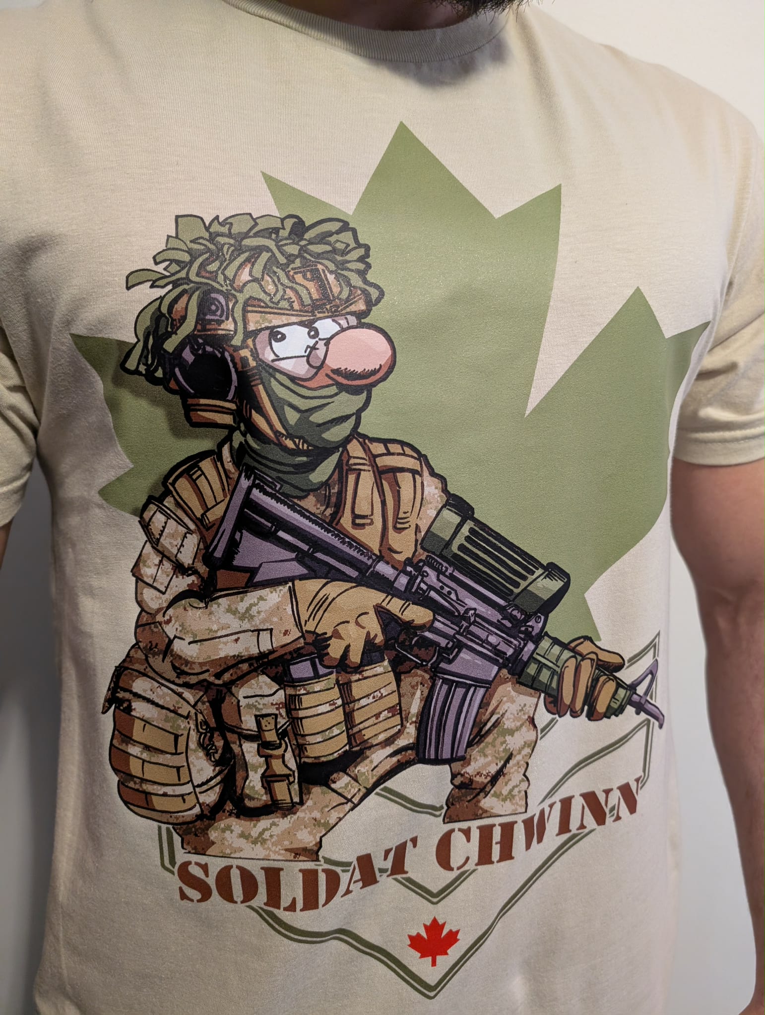 T-shirt Soldat CHWINN – Tout équipé