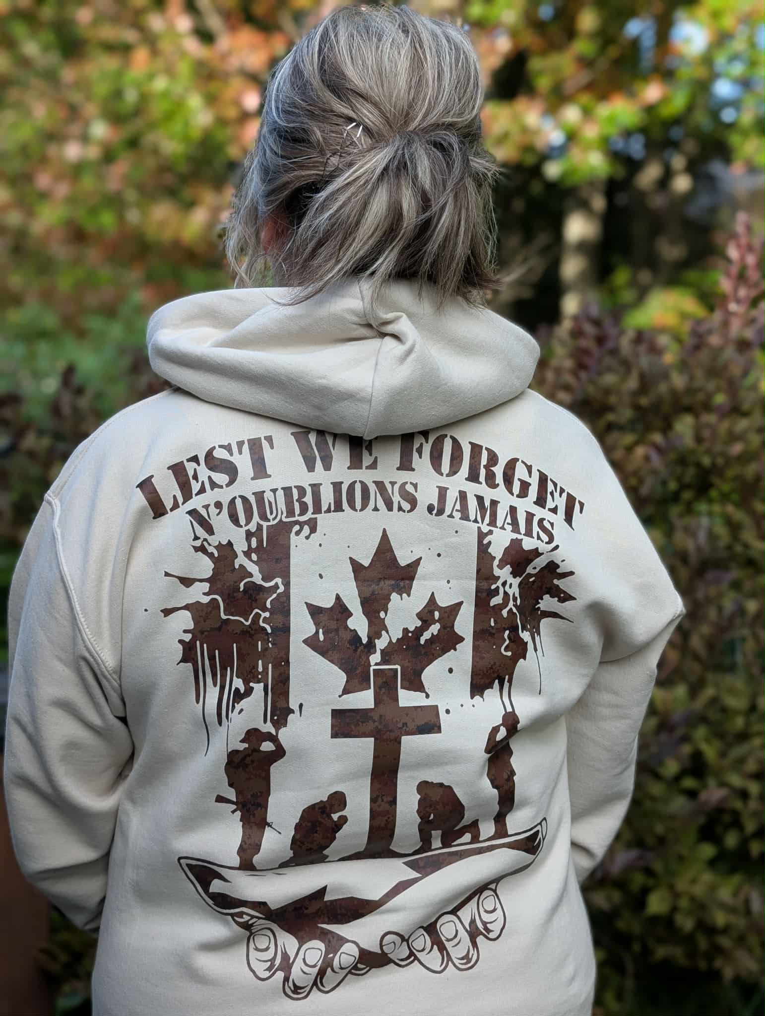 Hoodie Commémoratif – Lest We Forget / N’oublions Jamais