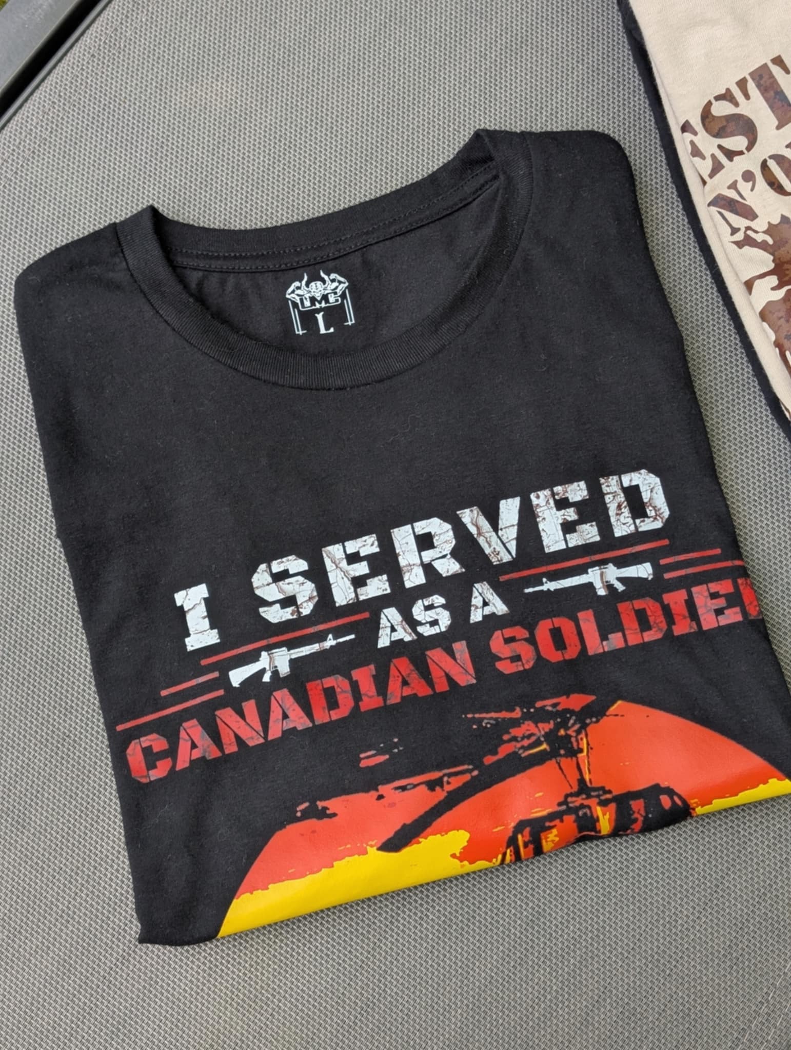 T-Shirt Vétéran – Served as a Canadian
