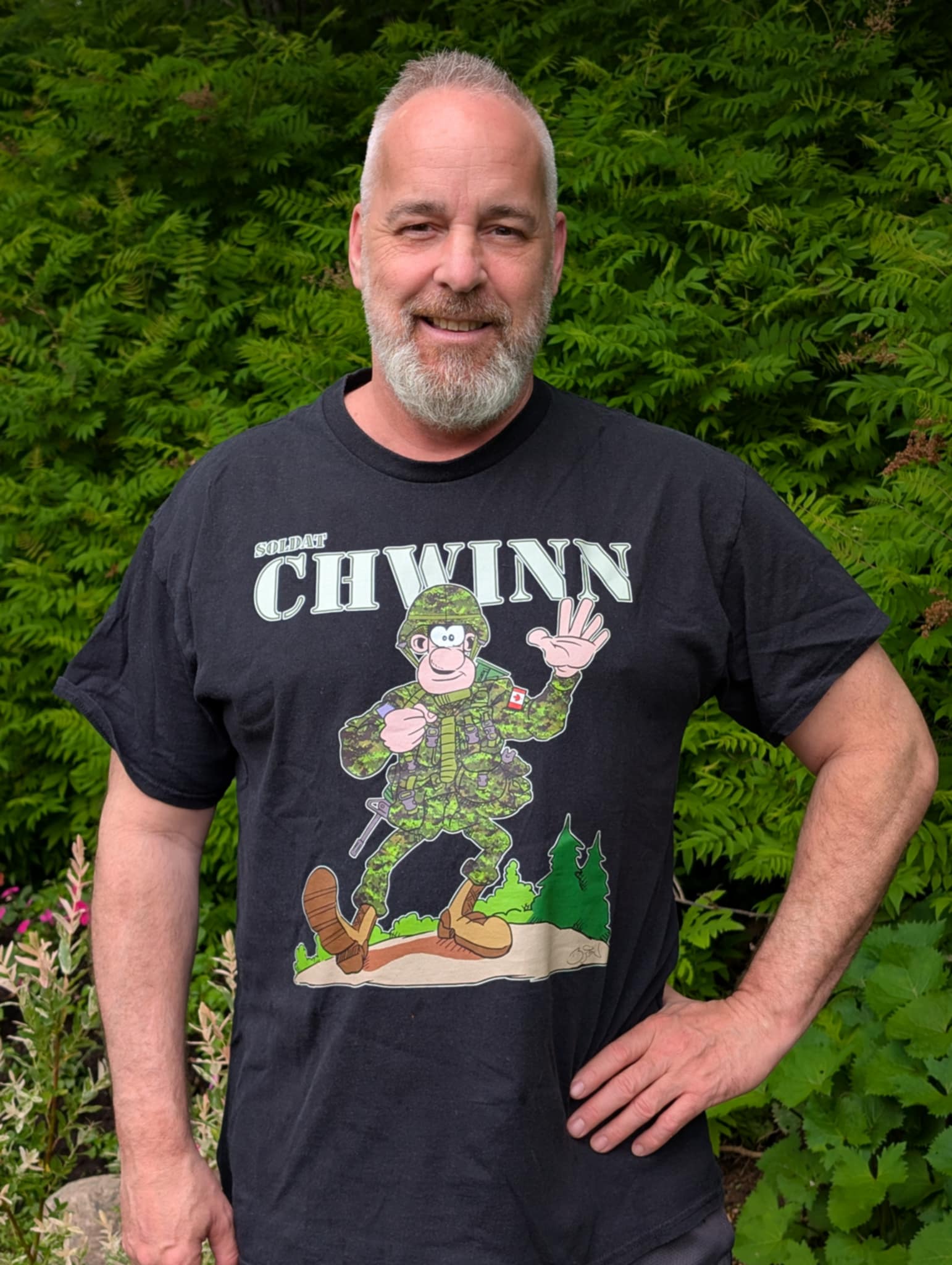 T-shirt Officiel du Soldat CHWINN – Édition Retour 2024