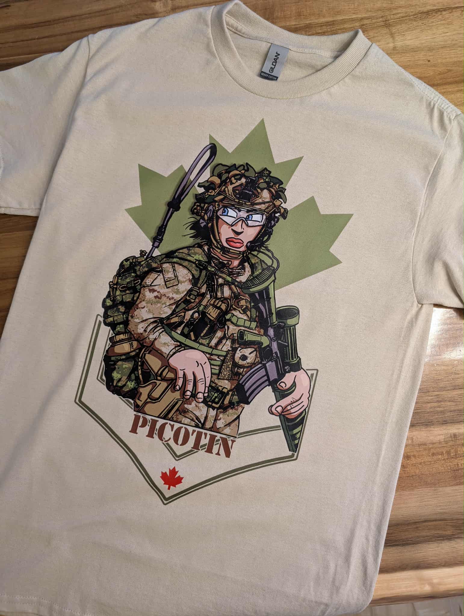 Bundle : Casquette & T-shirt Soldate Picotin – Tout équipée