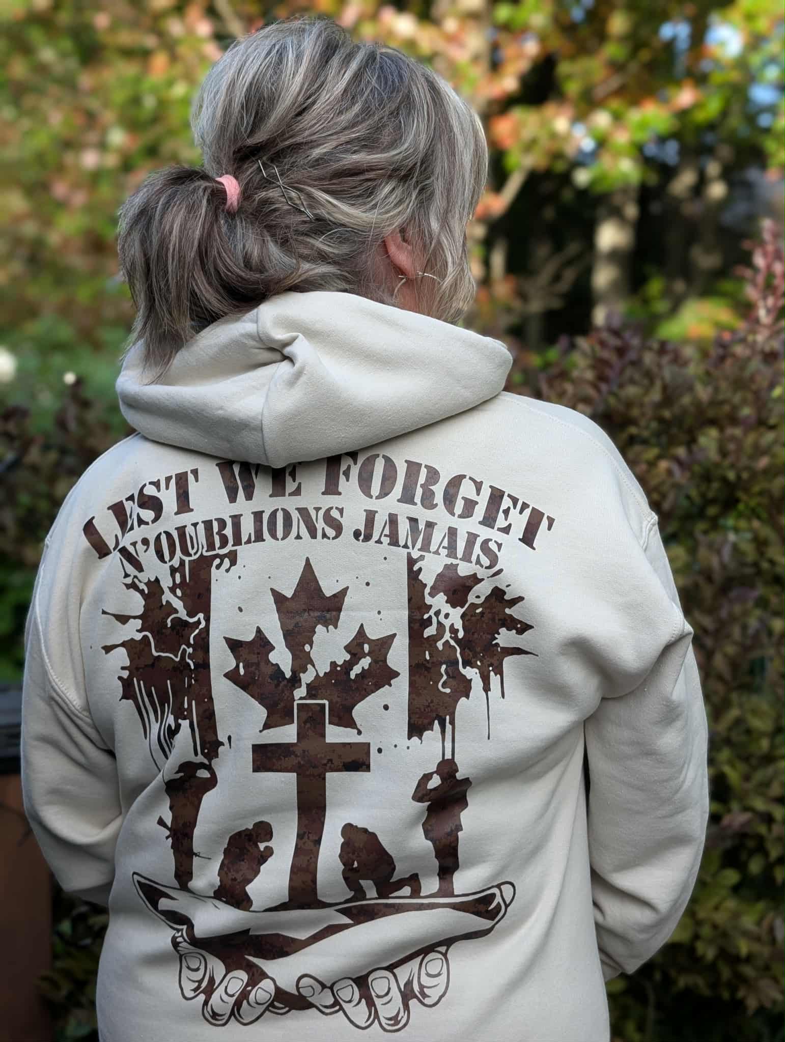 Hoodie Commémoratif – Lest We Forget / N’oublions Jamais