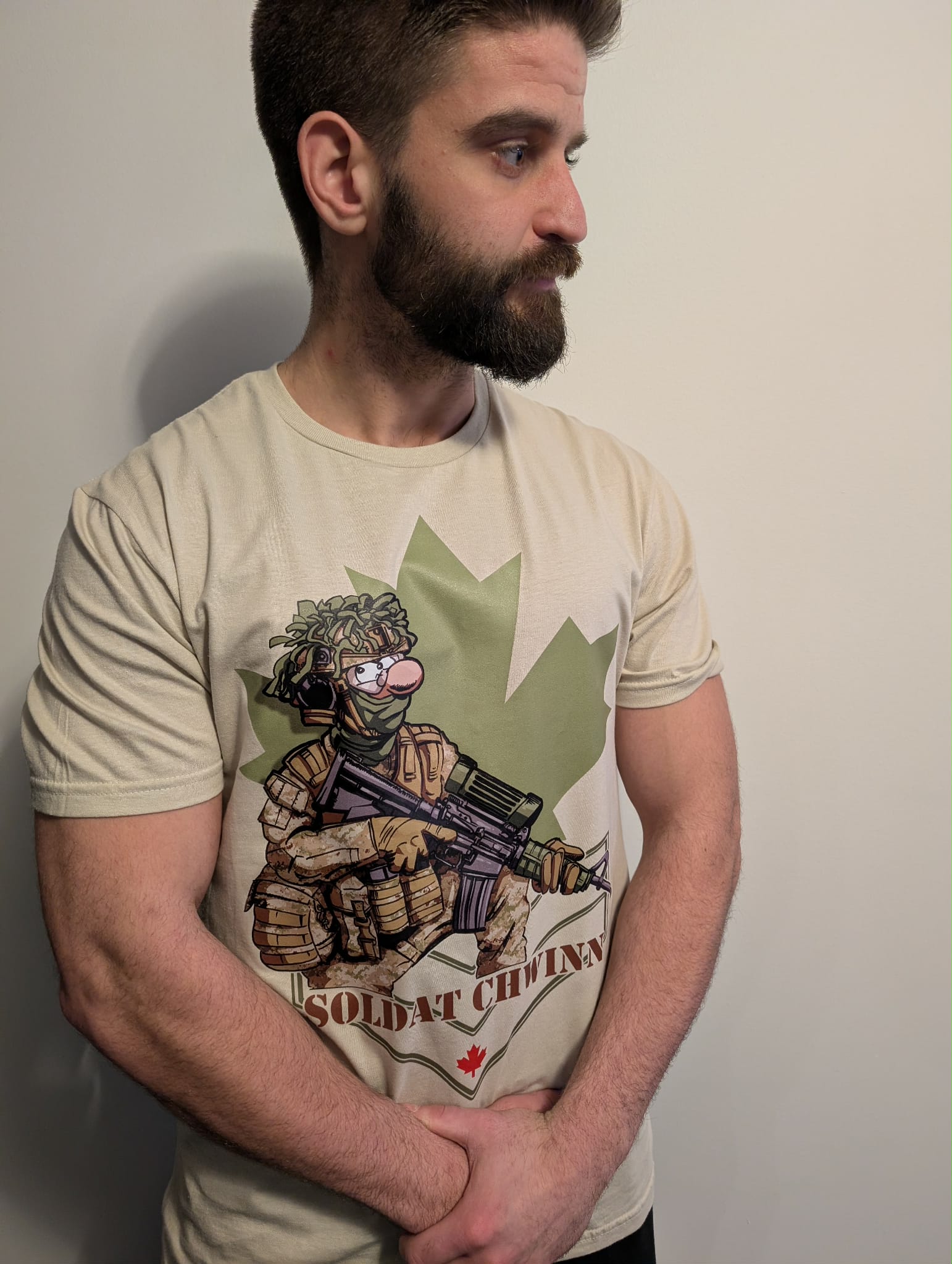 T-shirt Soldat CHWINN – Tout équipé