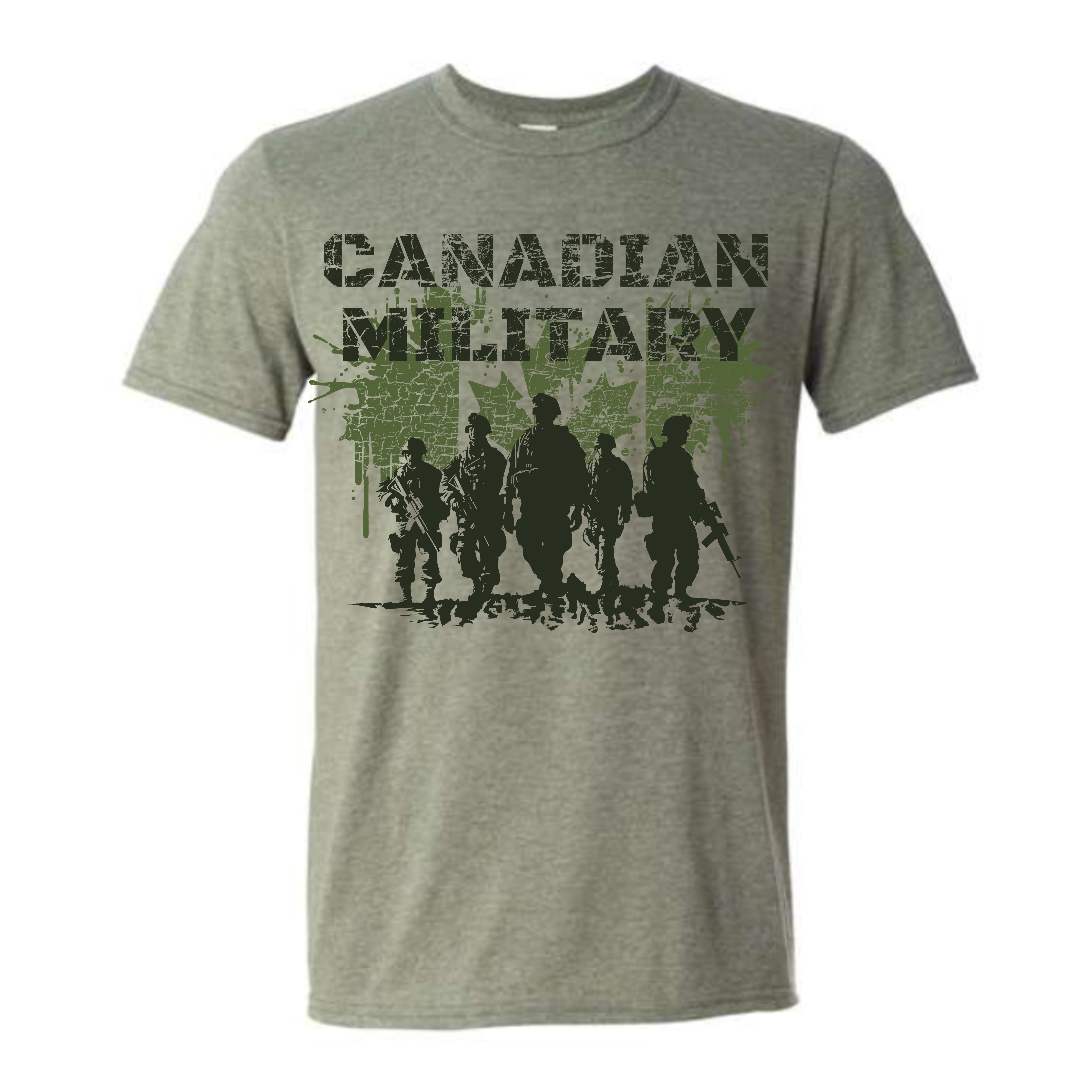 T-Shirt Canadian Military – Soldat de Terre