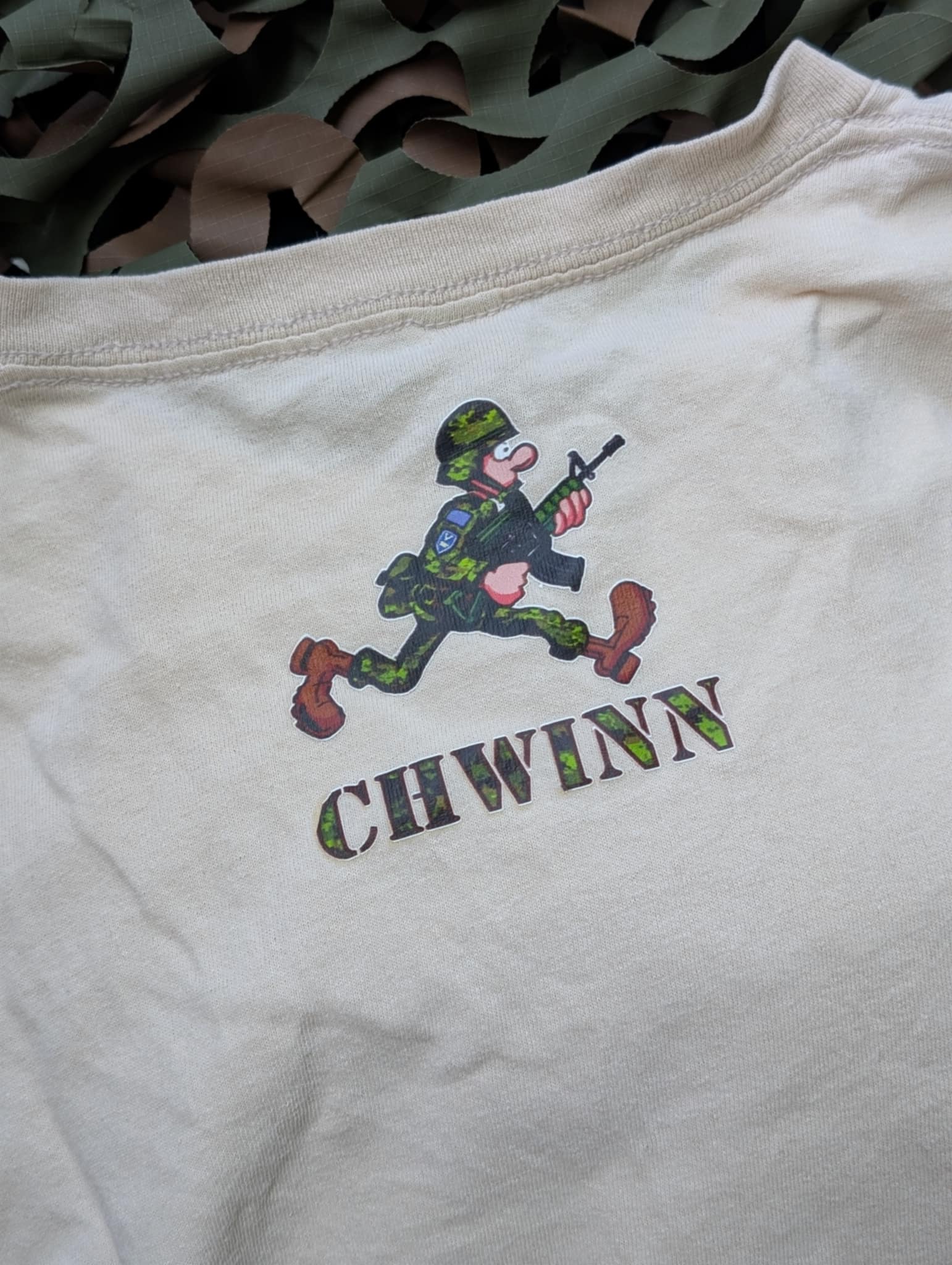T-shirt du Soldat CHWINN – Édition "Opération Désert"