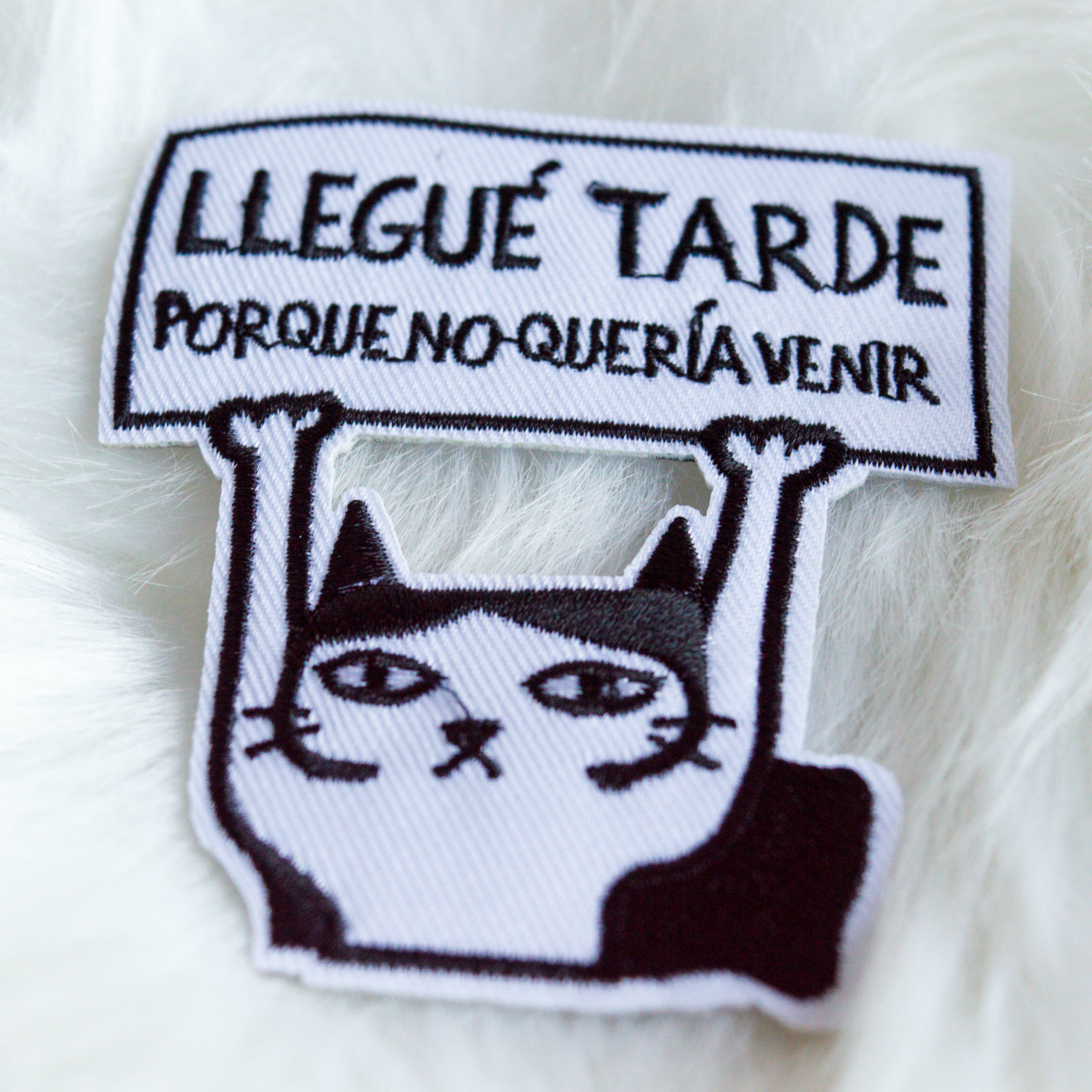 PARCHE LLEGUÉ TARDE