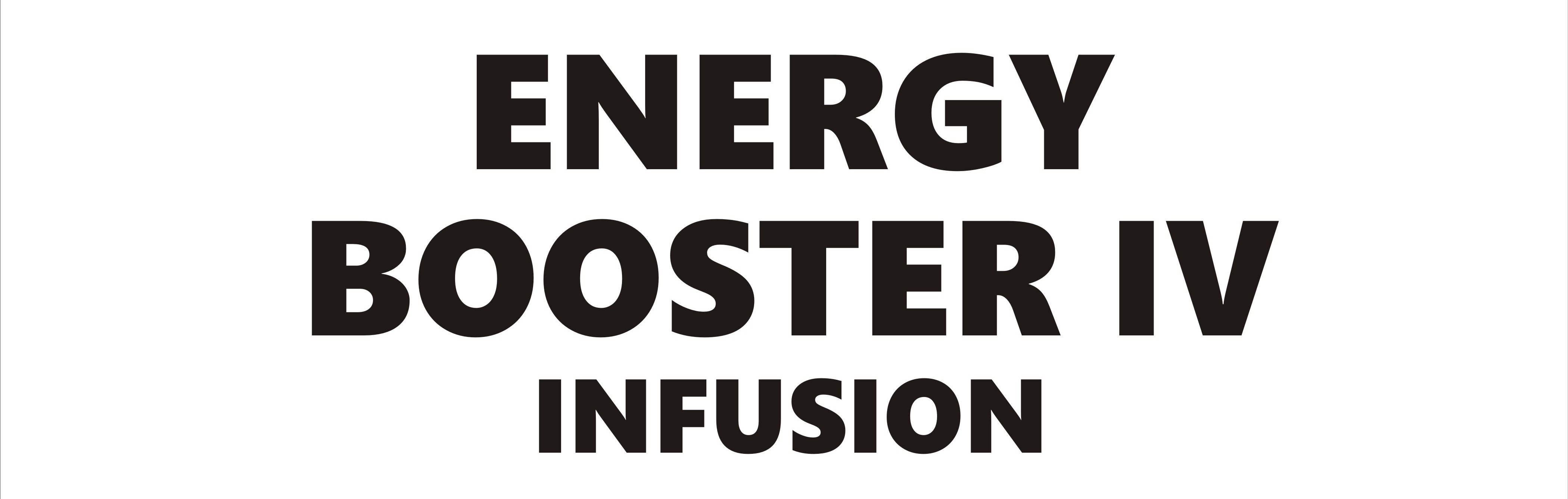 ENERGY BOOSTER IV INFUSION