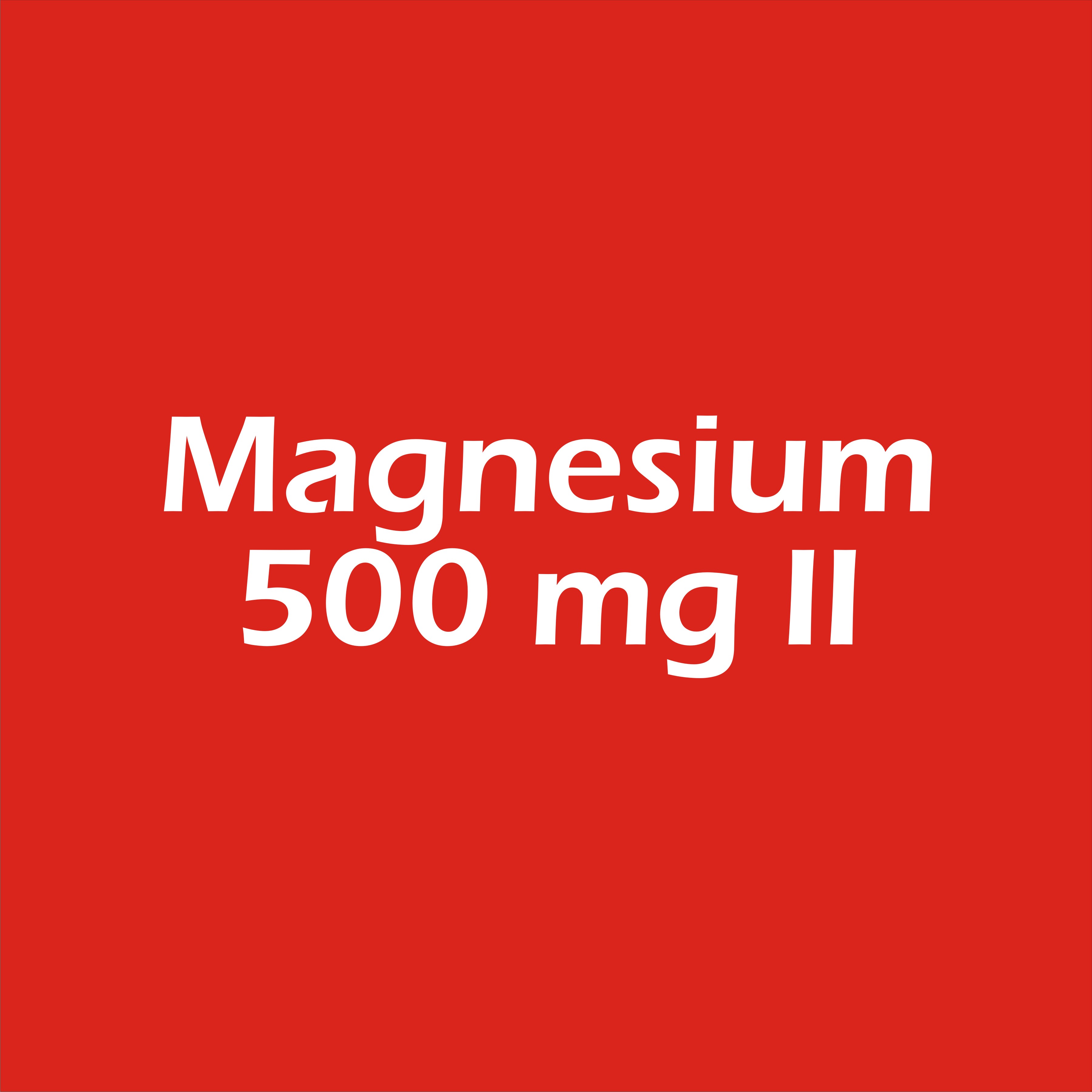 Magnesium 500mg II