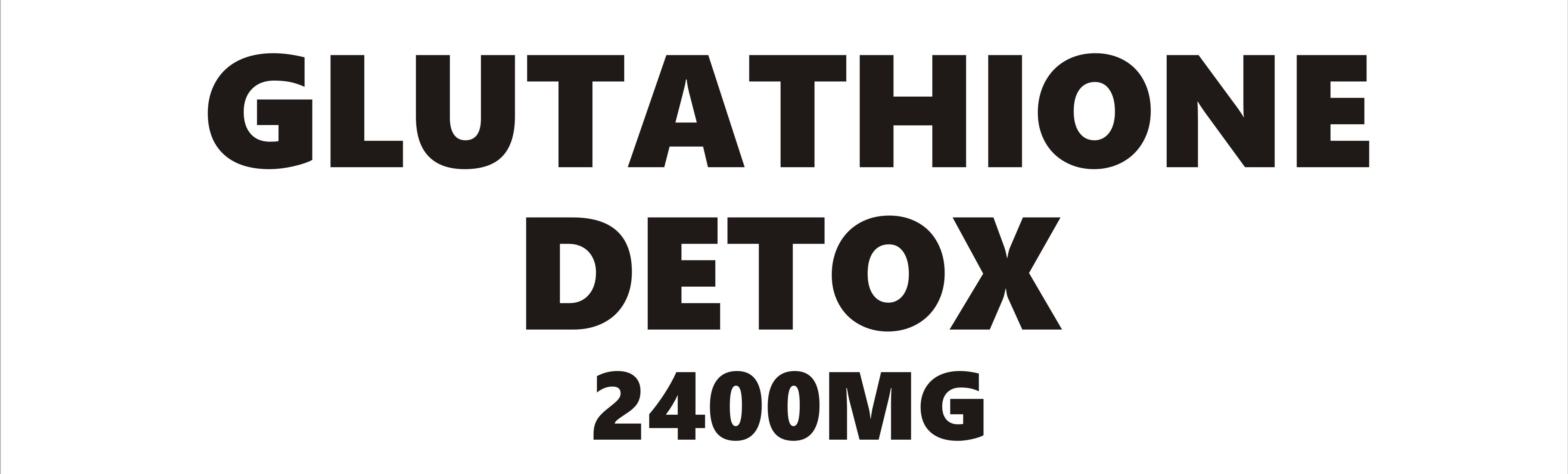 GLUTATHIONE DETOX 2400MG