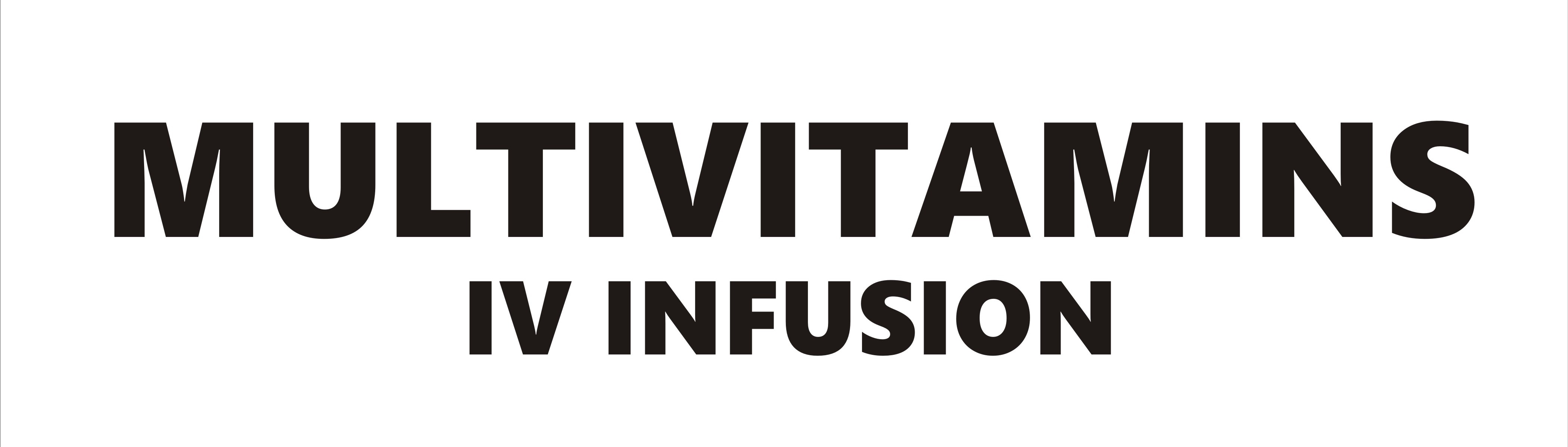 MULTIVITAMINS IV INFUSION