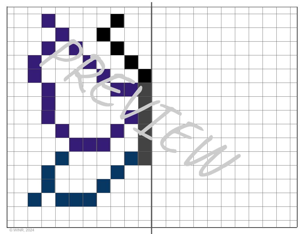Pixel Art Symmetry (8 designs): Spatial Awareness, Coordinate Grid, Math, Art