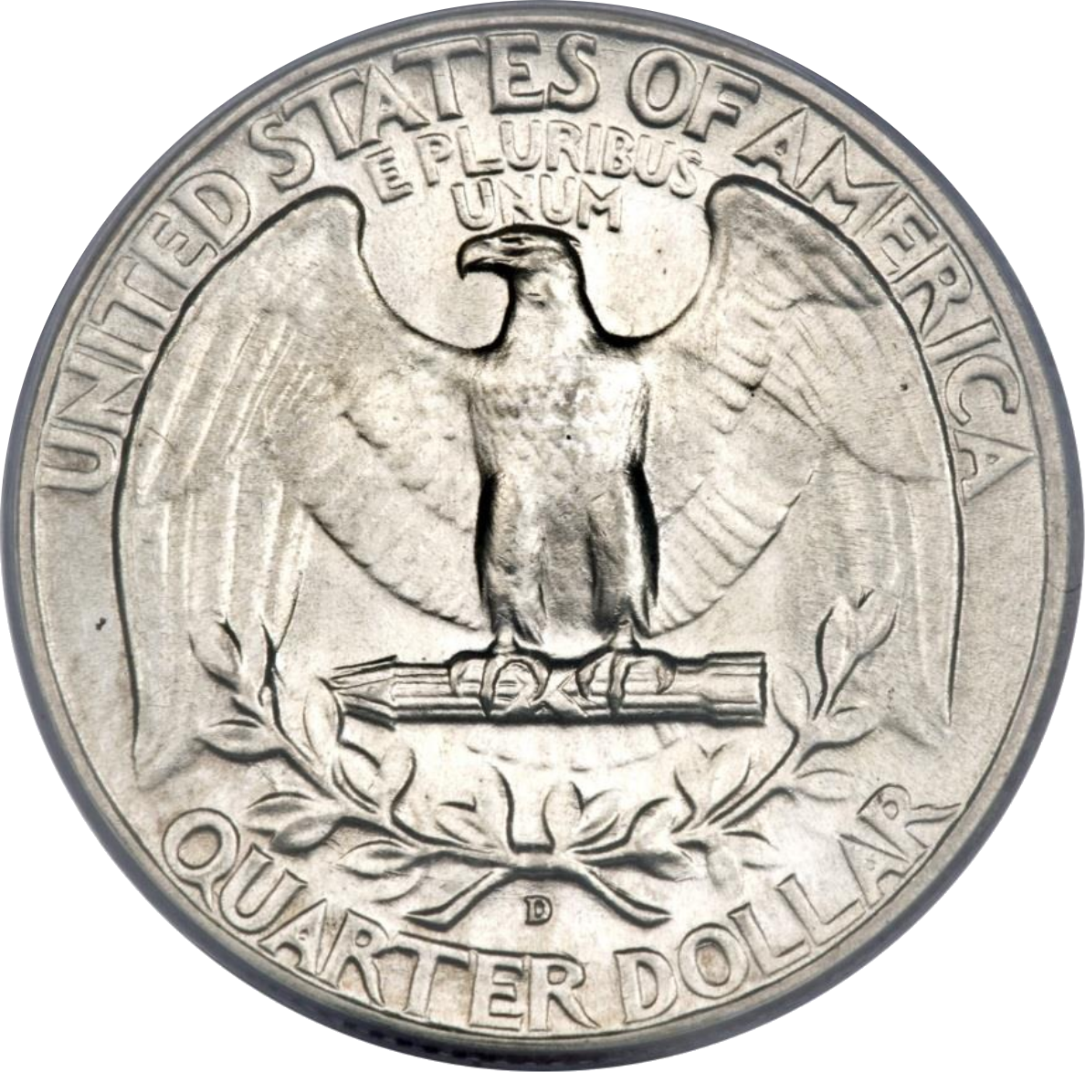 US Coins Large Display Information Money Front & Back Penny Dime Nickel Quarter