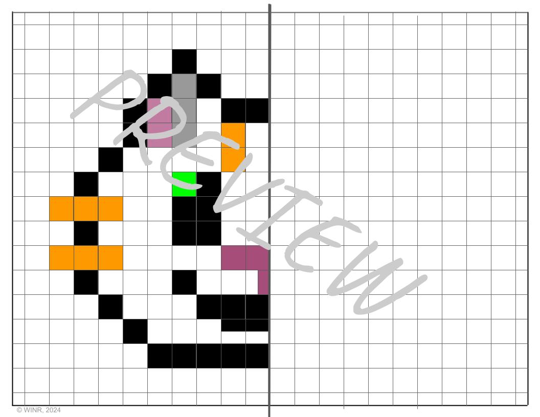 Pixel Art Symmetry (8 designs): Spatial Awareness, Coordinate Grid, Math, Art
