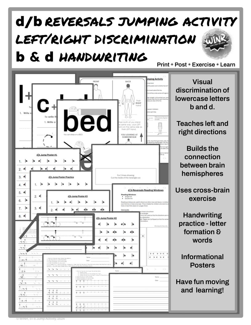 BUNDLE of Bilateral Exercises 43+ print & go activities and materials! 