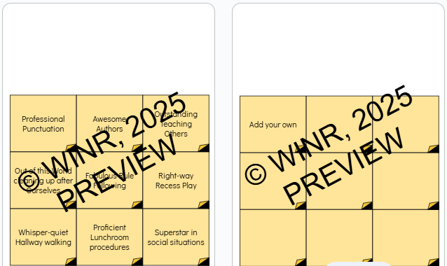 Mystery Picture Reveal Interactive Stick Note Reward Earning System Behavior Mod