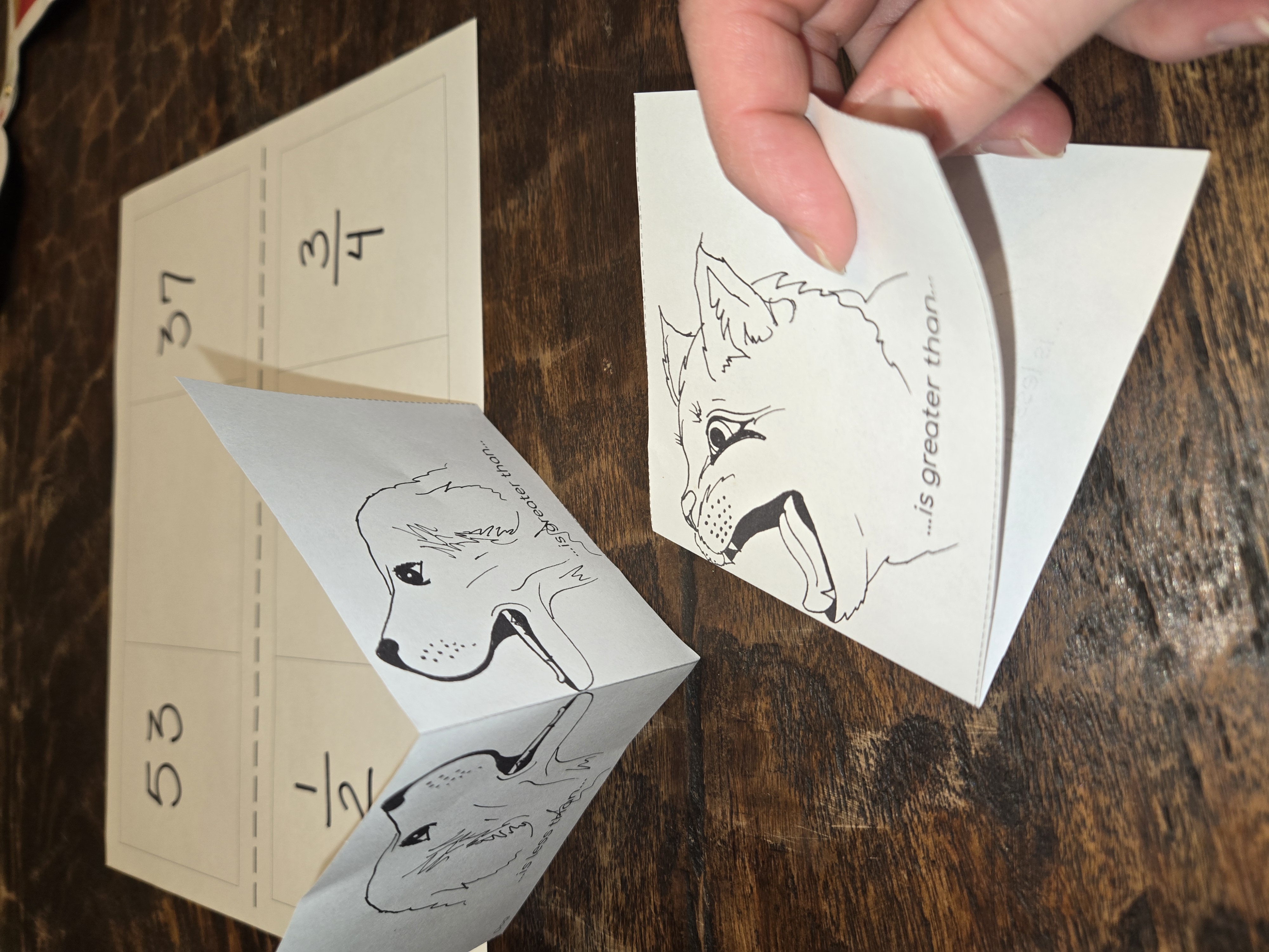 Comparing Numbers Helpers: Greater/Less Than/Equal To Animal Helpers=Fun & Easy!