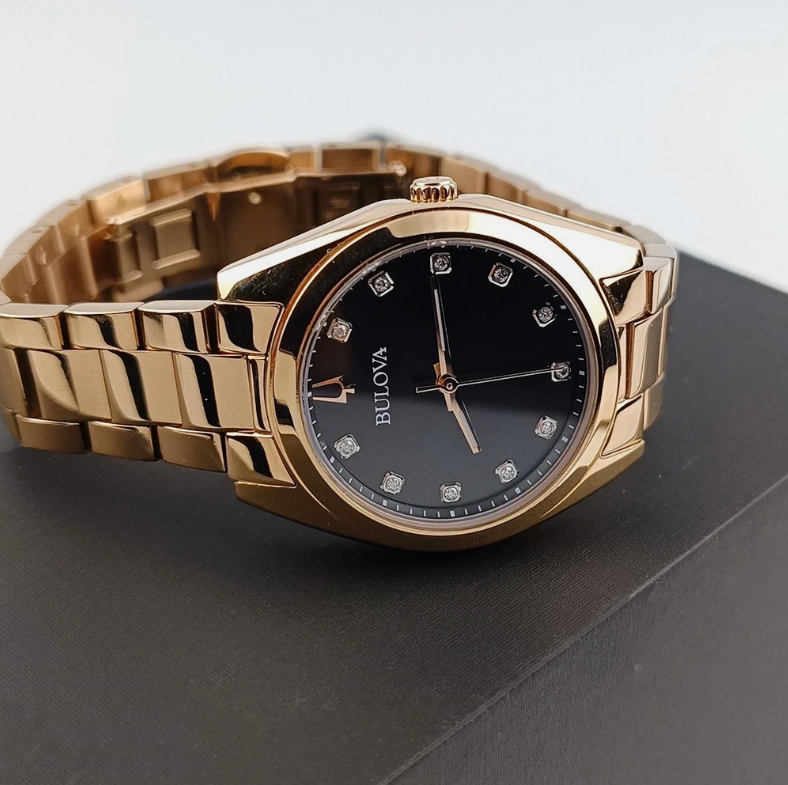 Bulova Surveyor Gray Dial Rose