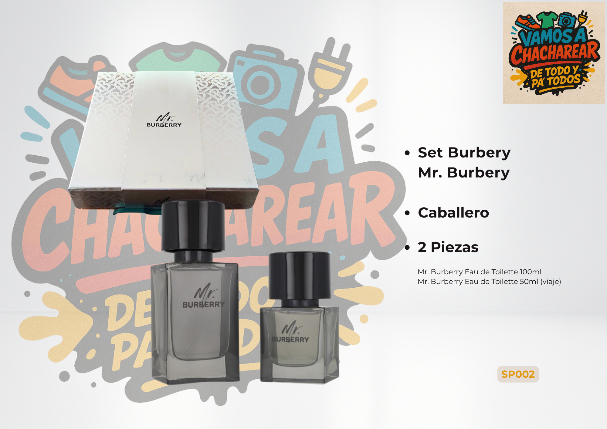 🧴 Set Mr. Burberry – Caballero