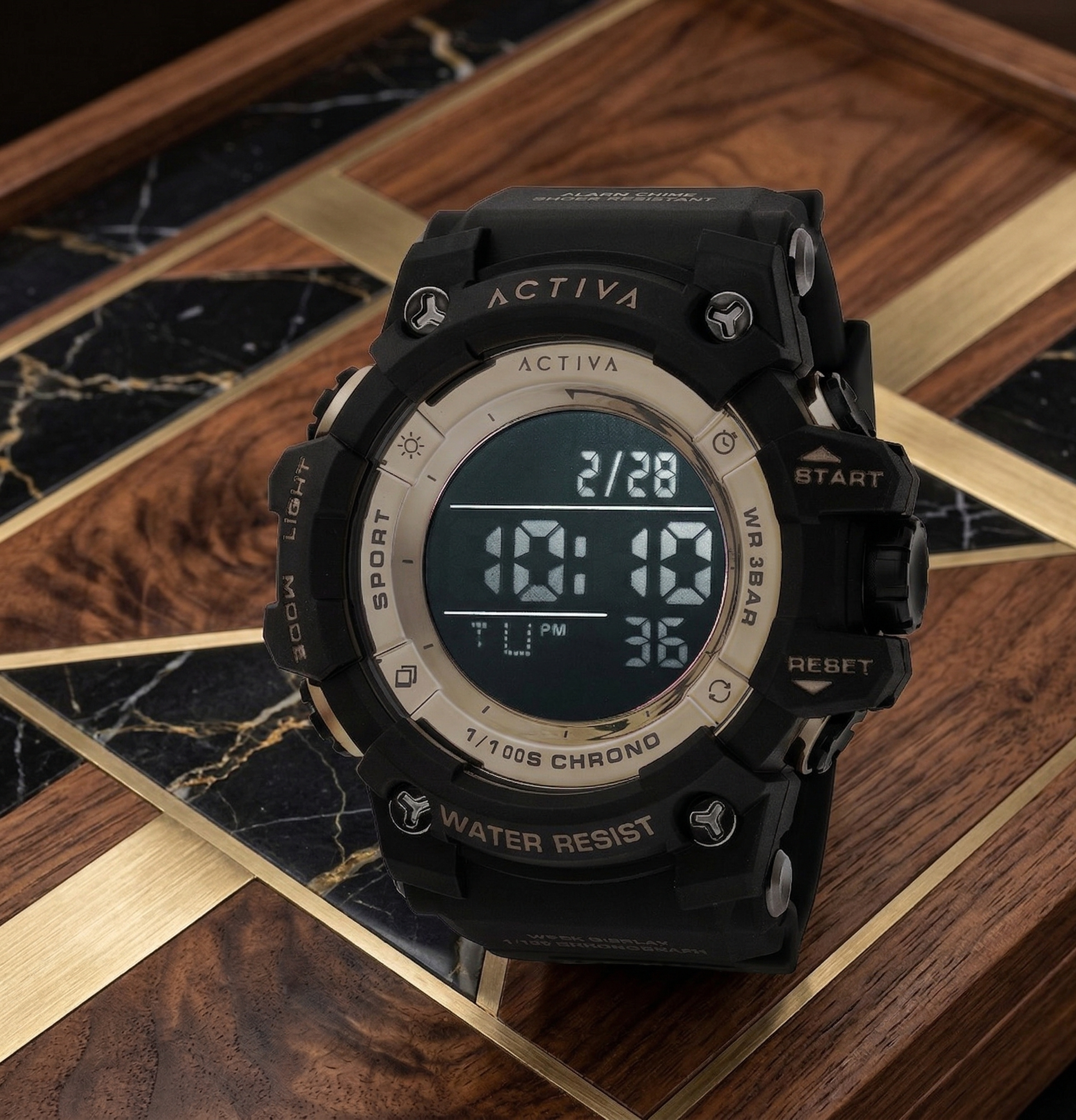 ACTIVA Sync X – Negro/Oro 50mm