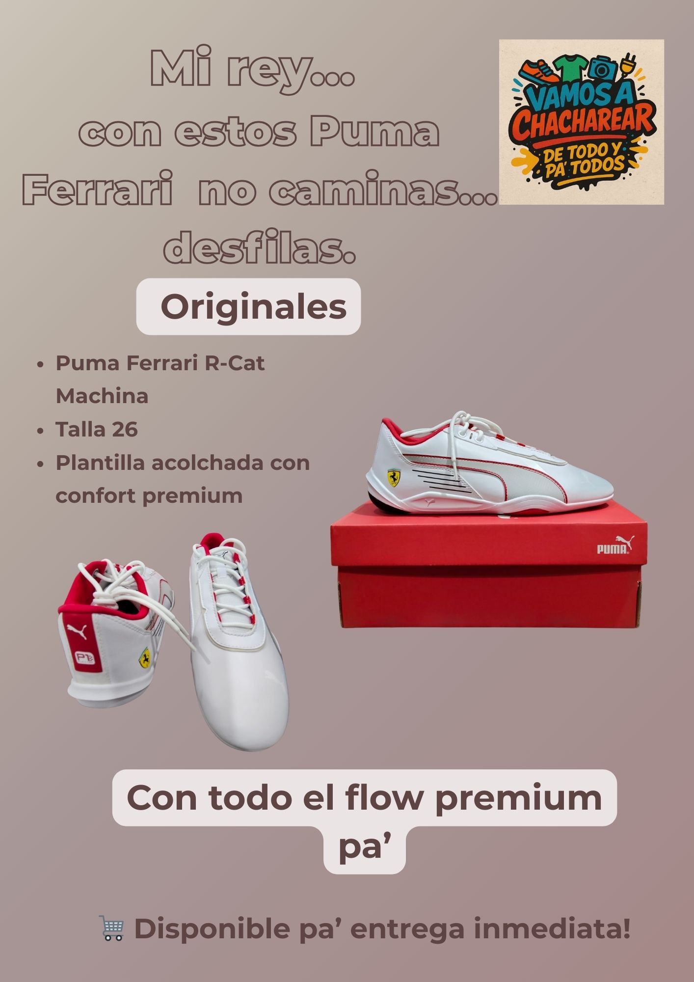 👟 Tenis Puma Ferrari