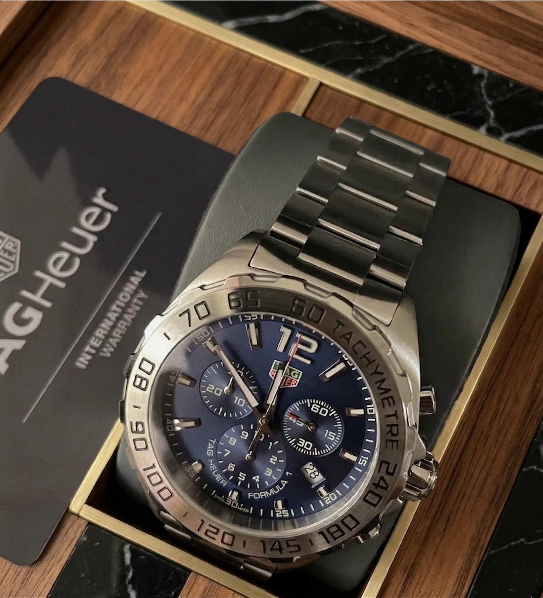 📲 TAG HEUER FORMULA 1 díal azul