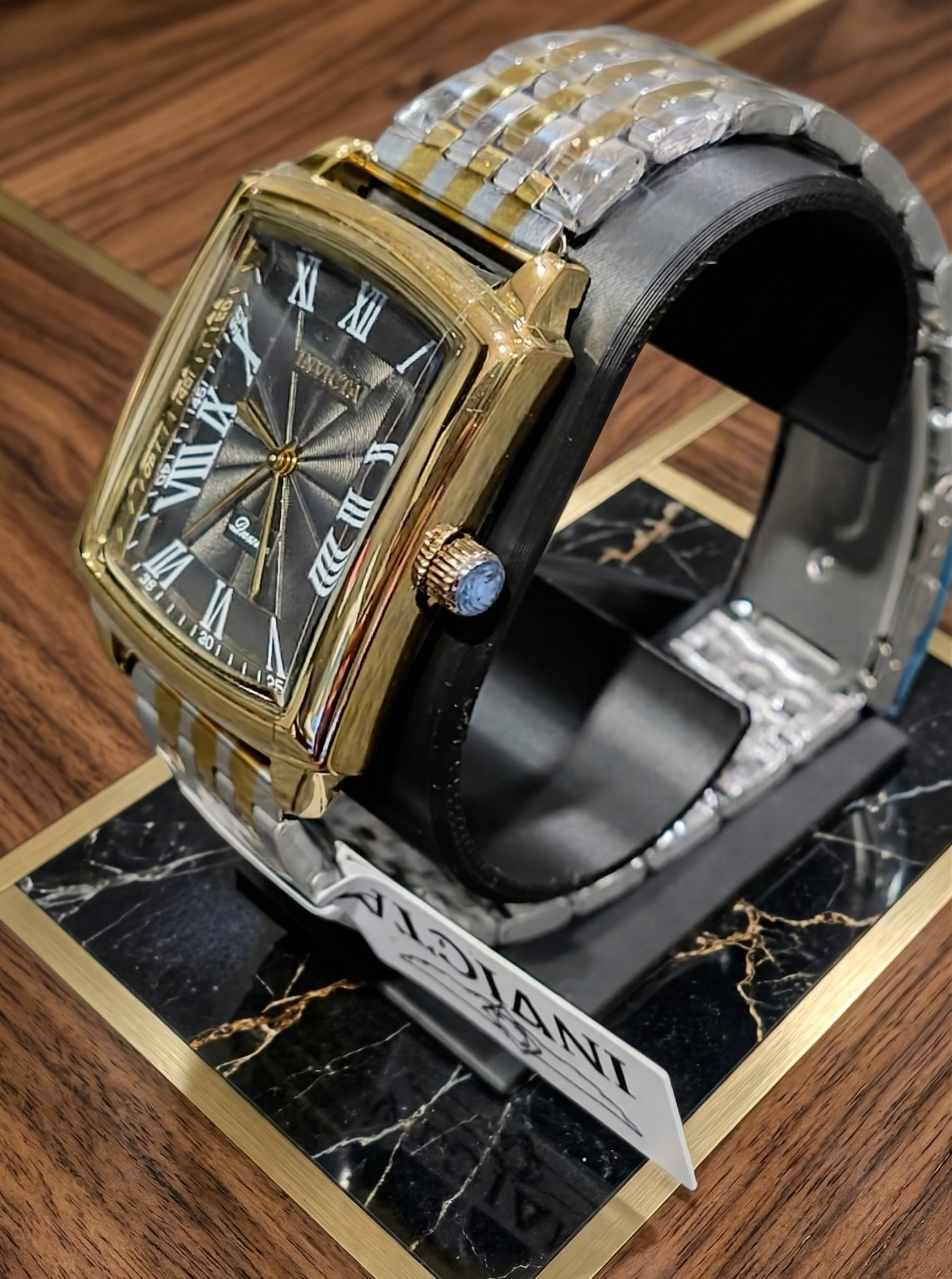 INVICTA CELESTIAL DRACO–Plata/Oro 32 mm