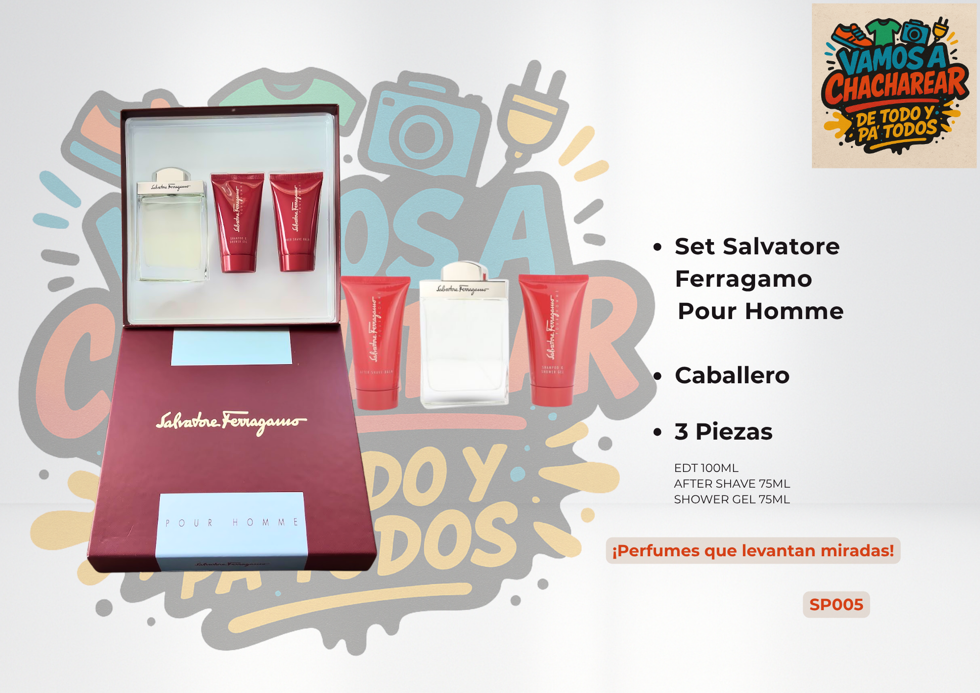🧴 Set Salvatore Ferragamo Pour Homme