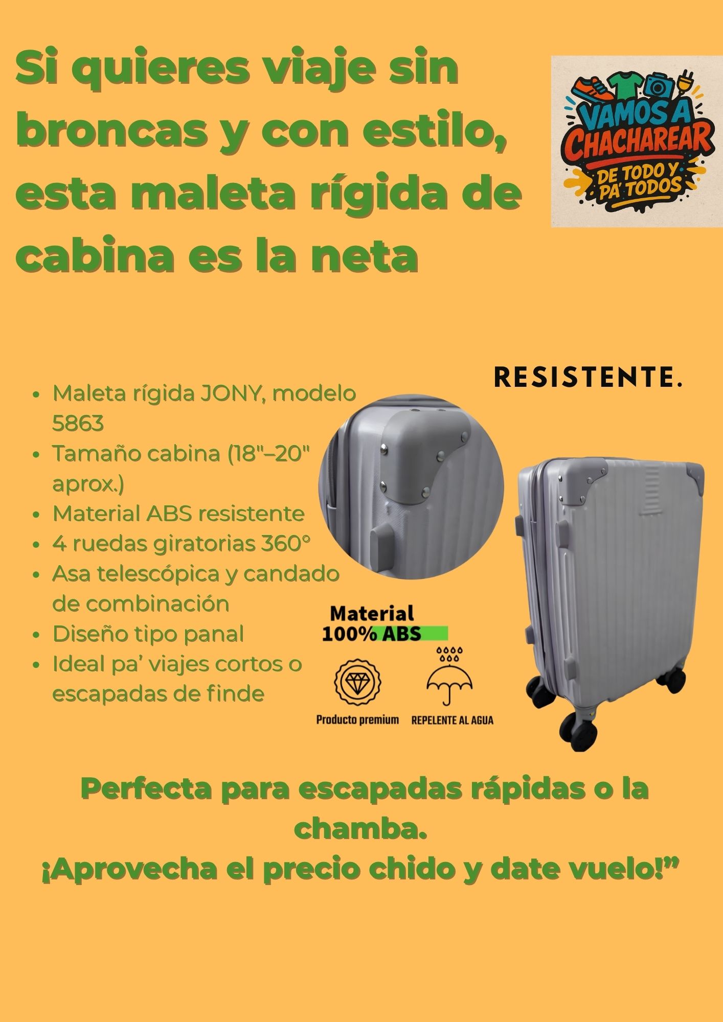 ¡Viaja sin broncas y con estilo!