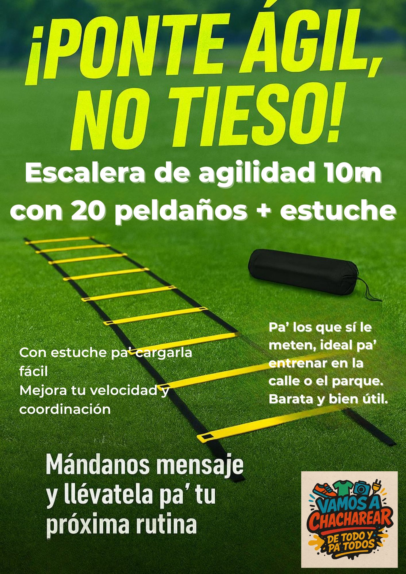 🏃♂️ ¡Muévete con ritmo, no con excusas! 🟡