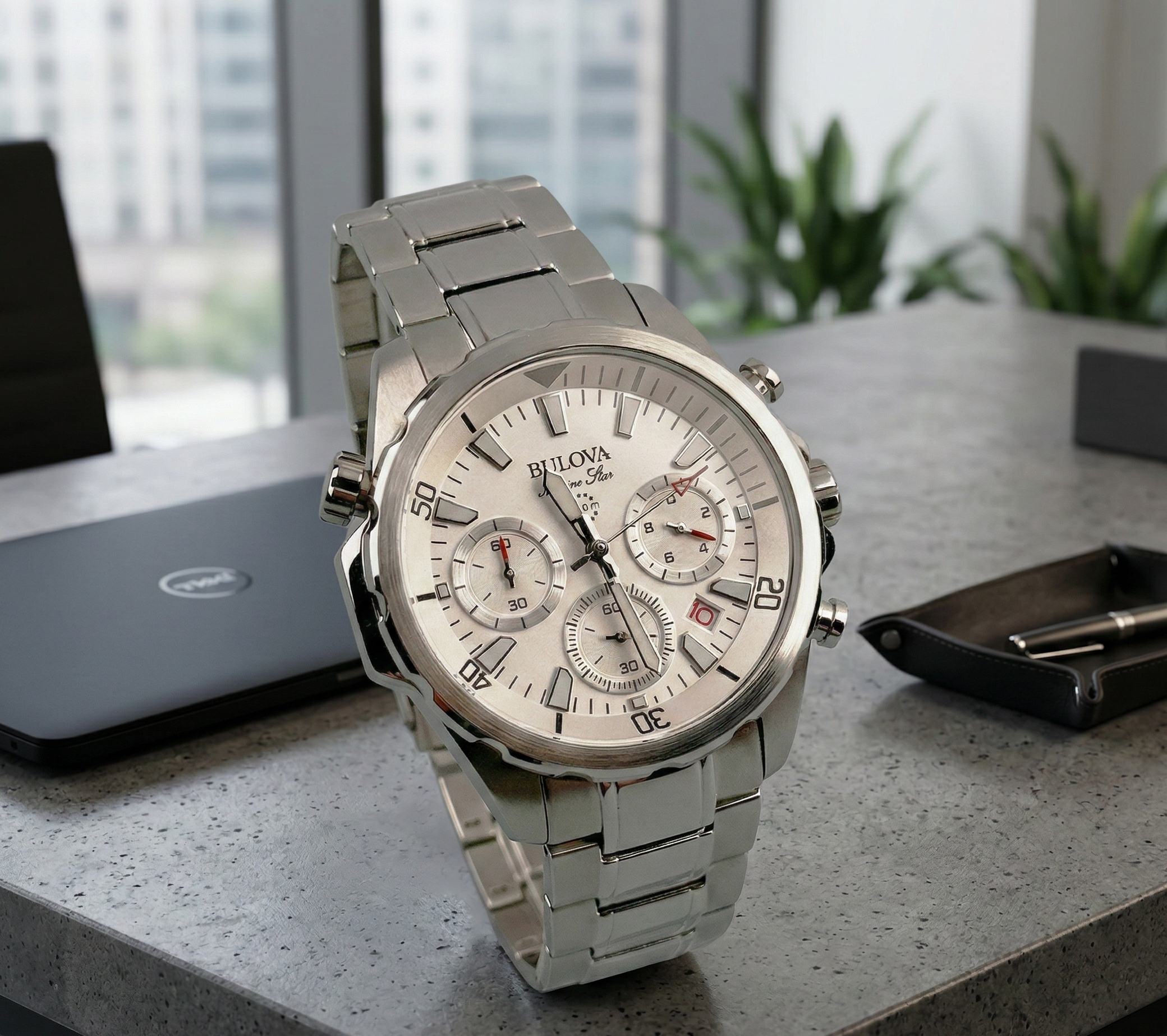 Bulova Marine Star – dial Blanco 43mm