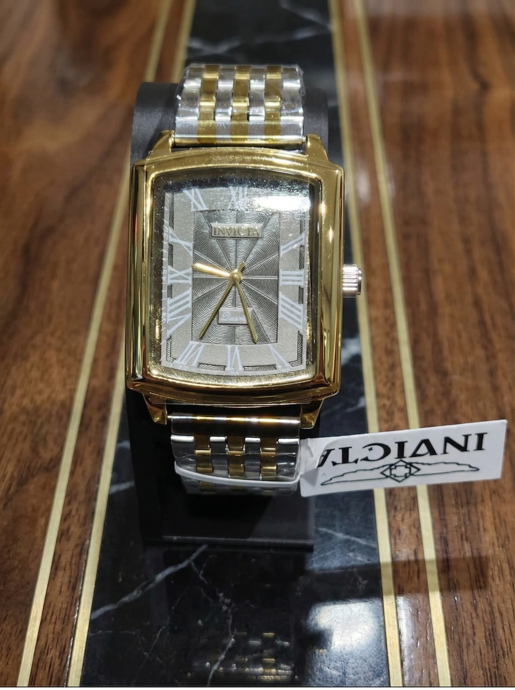 INVICTA CELESTIAL DRACO–Plata/Oro 32 mm
