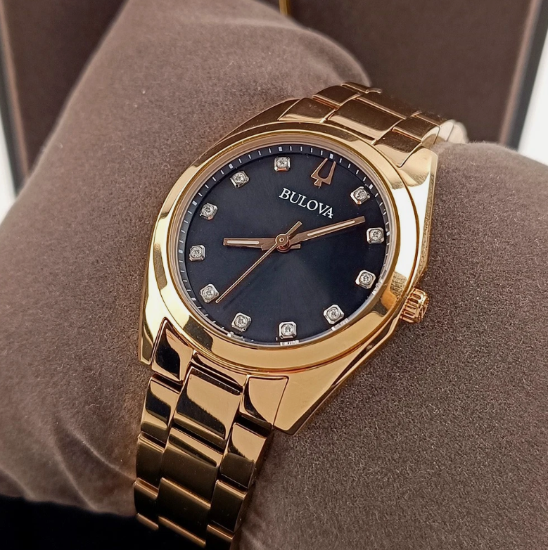 Bulova Surveyor Gray Dial Rose