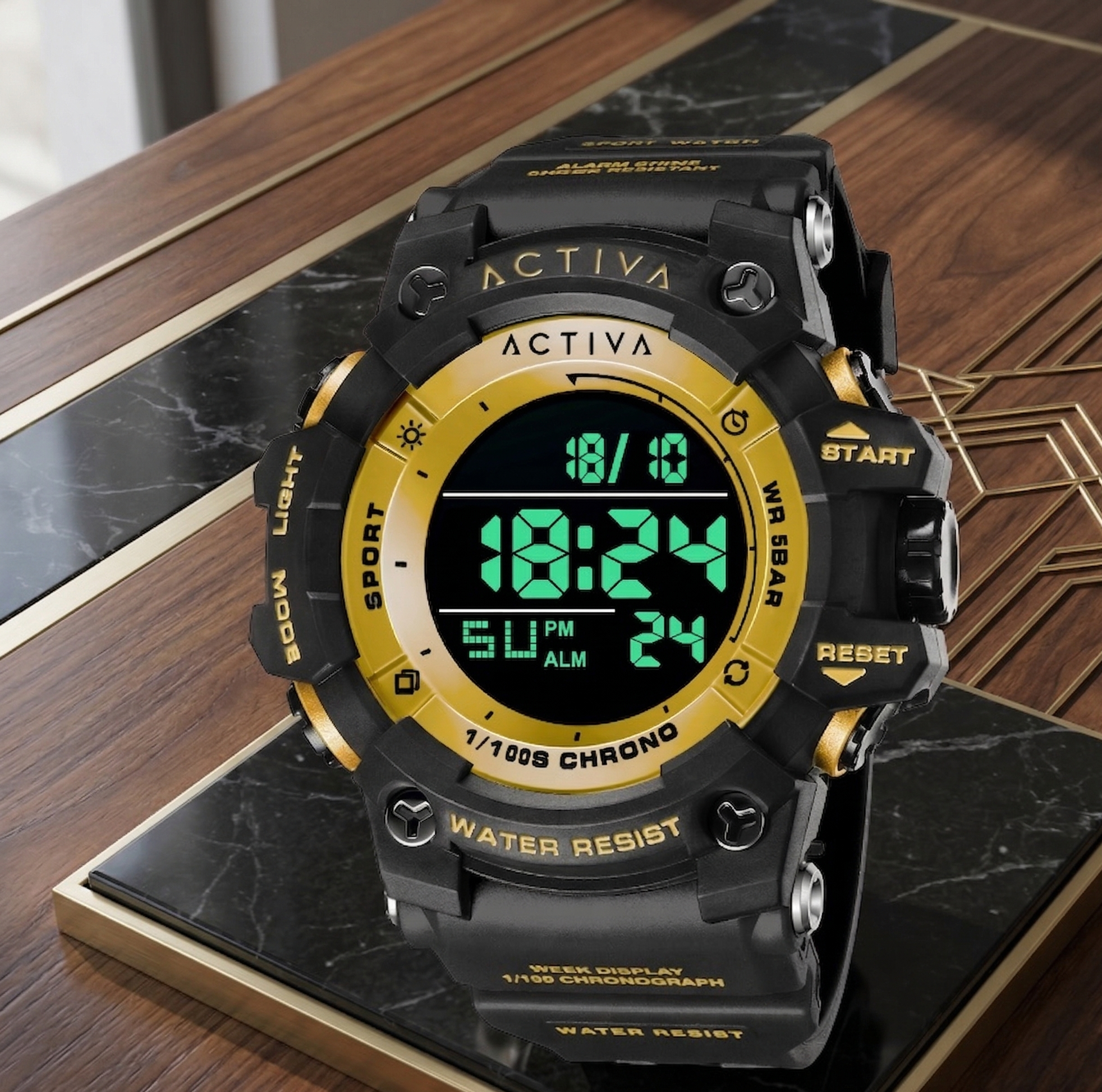 ACTIVA Sync X – Negro/Oro 50mm