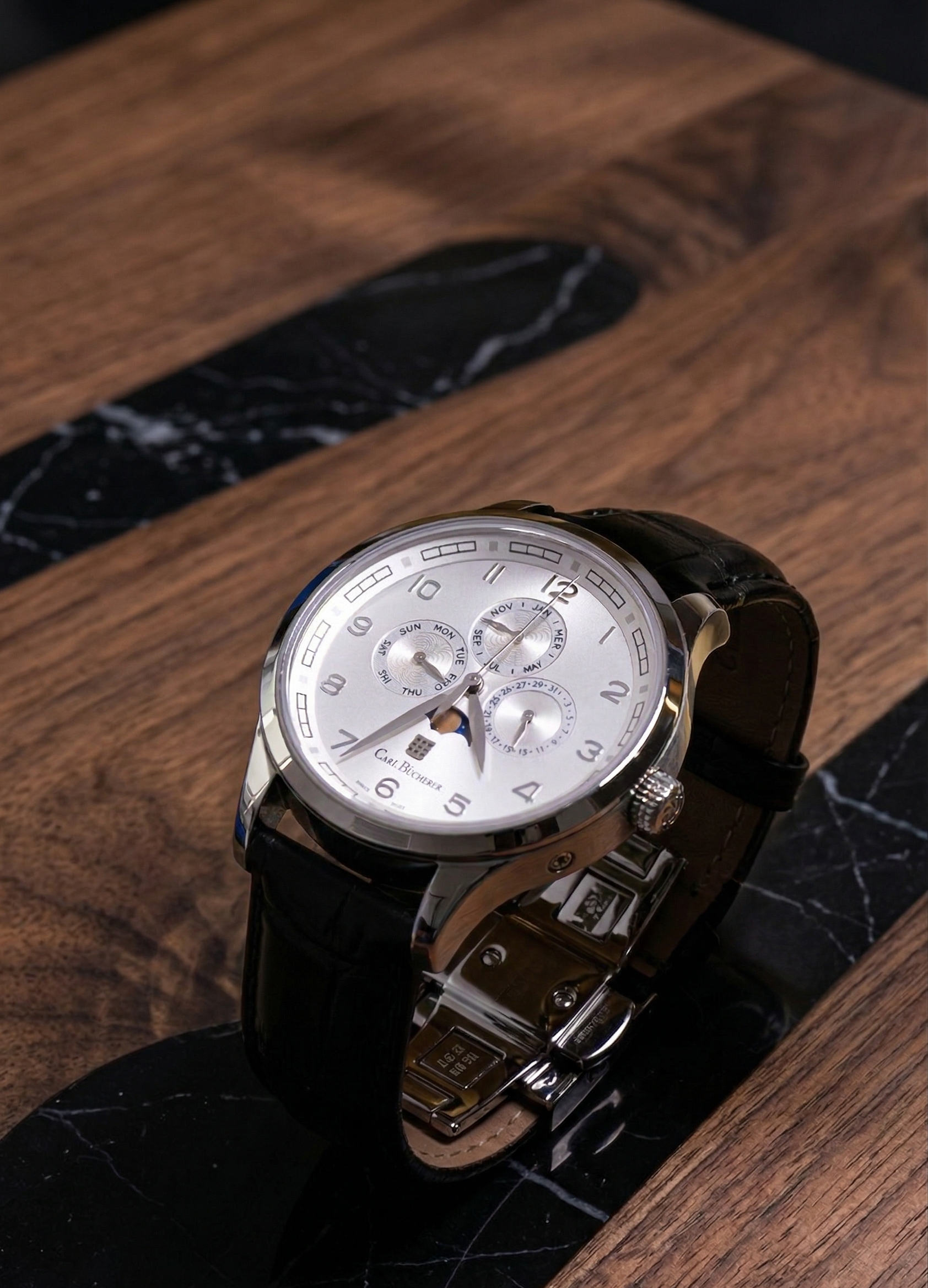Carl Jhones Classic – Silver/Brown