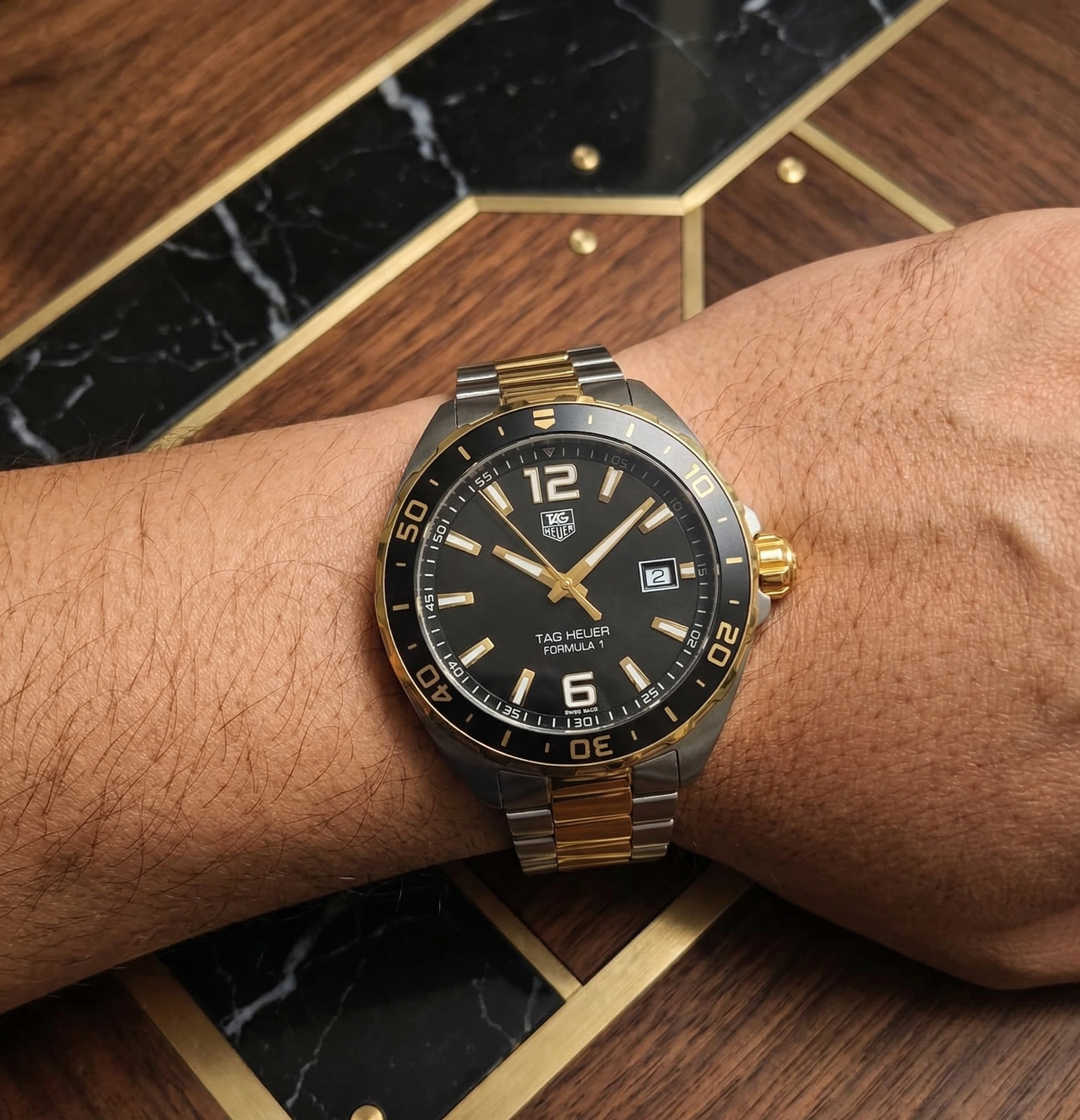⌚ TAG Heuer Formula 1 – Bicolor Oro