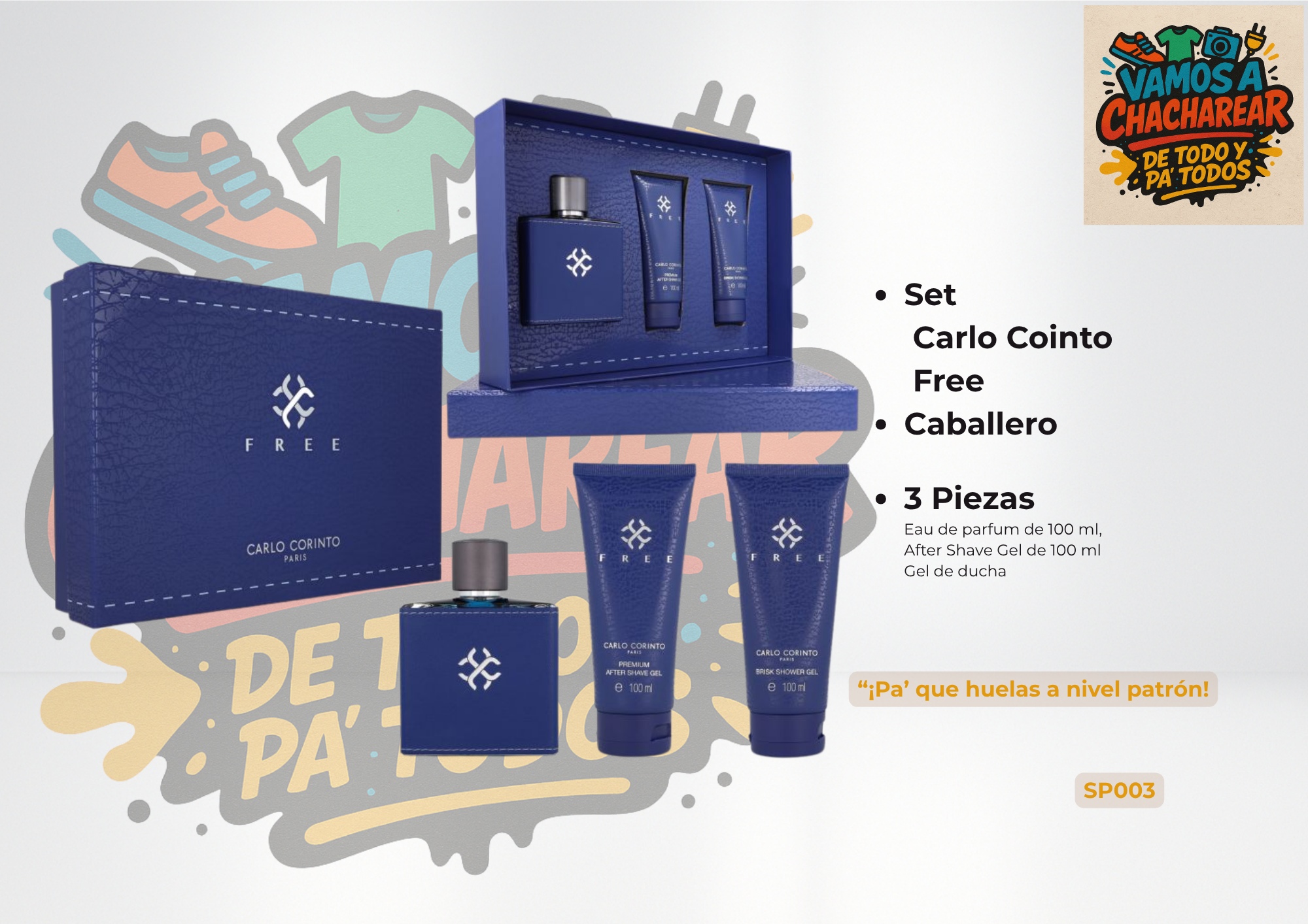🧴 Set Carlo Cointo Free – Caballero