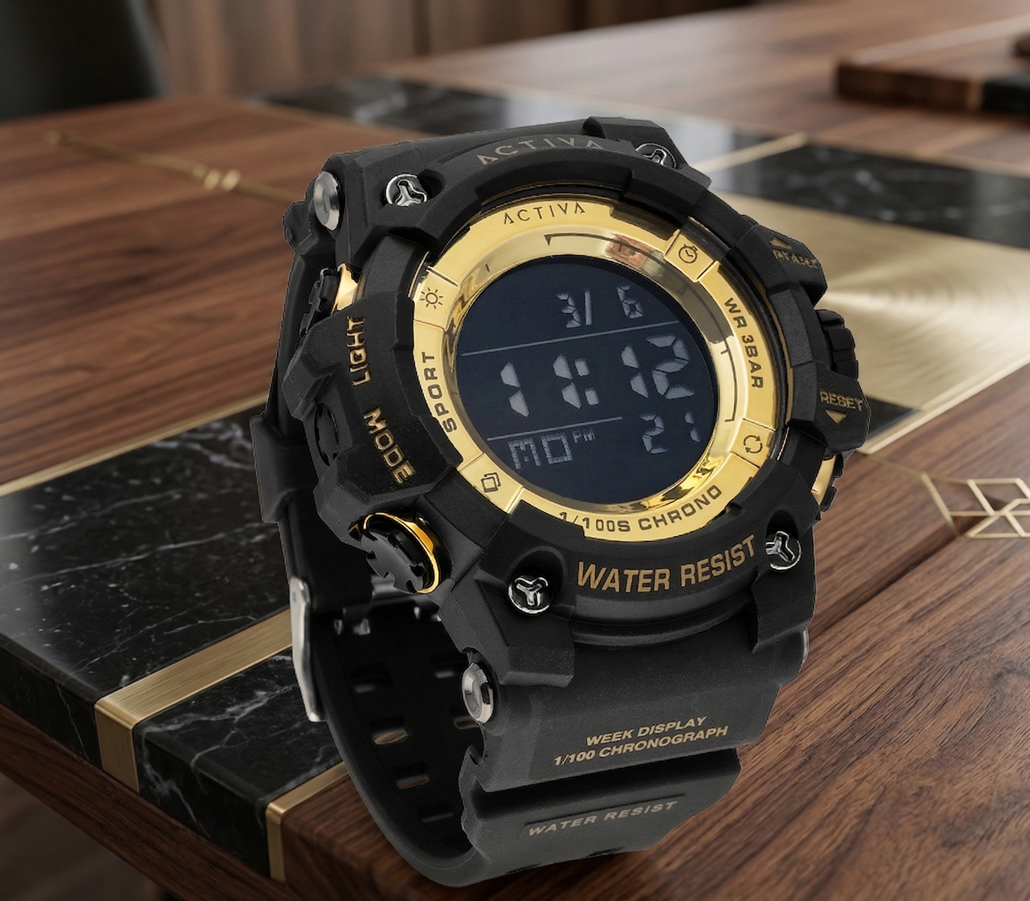 ACTIVA Sync X – Negro/Oro 50mm