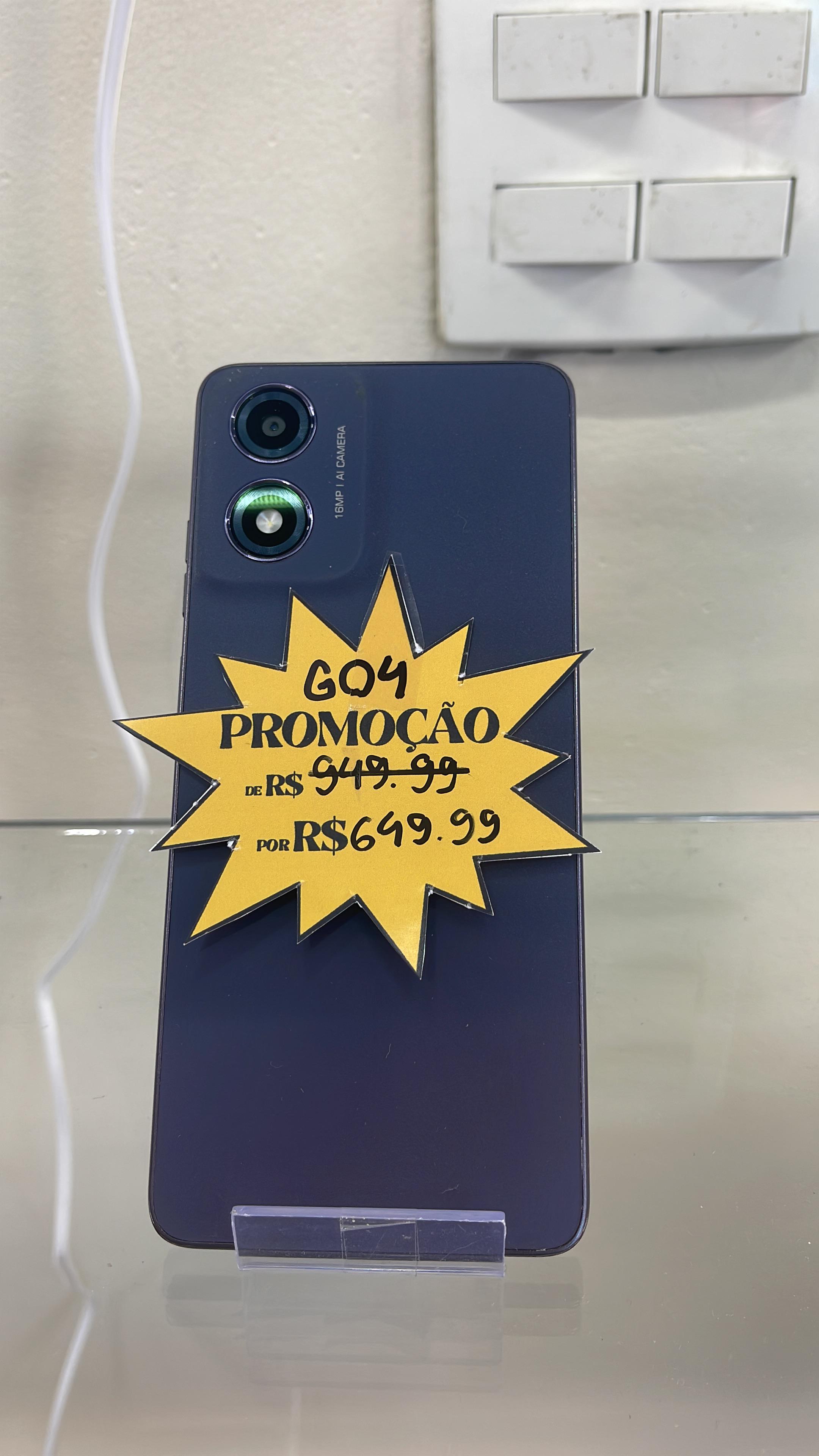 Moto G04 128 GB preto 4 GB RAM