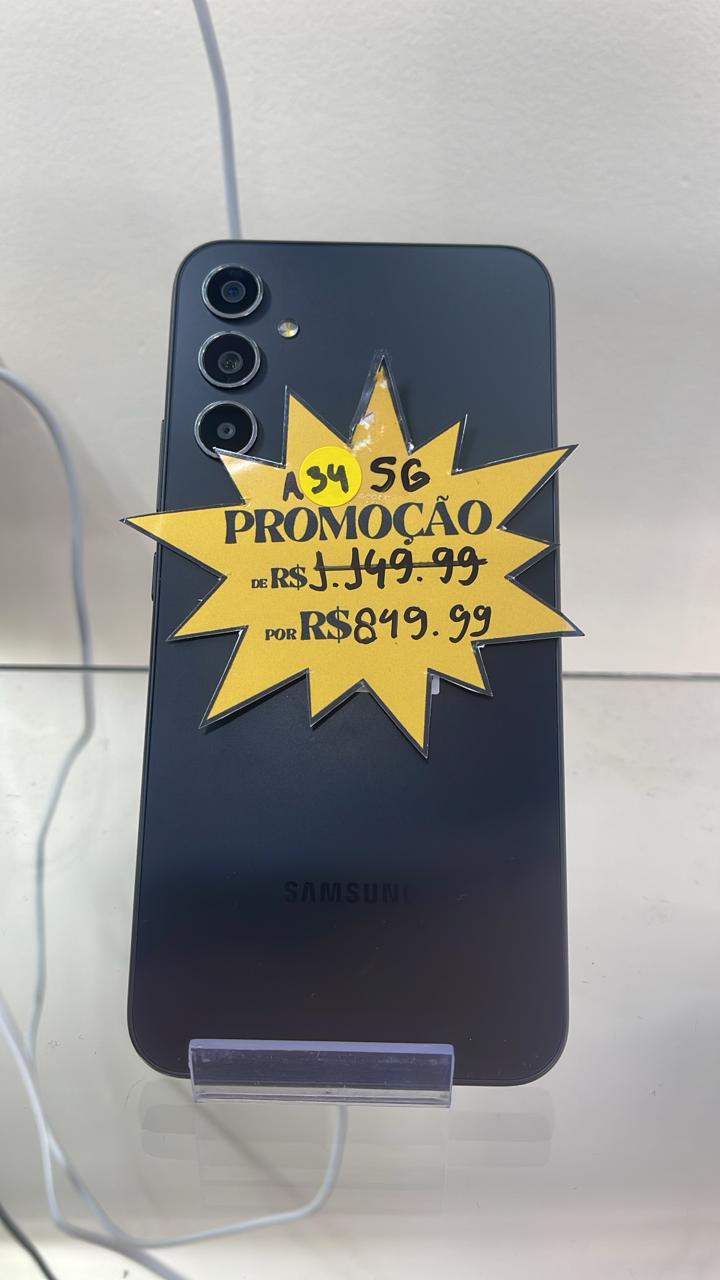 Samsung Galaxy A34 5G 5G Dual SIM 128 GB preto 8 GB RAM