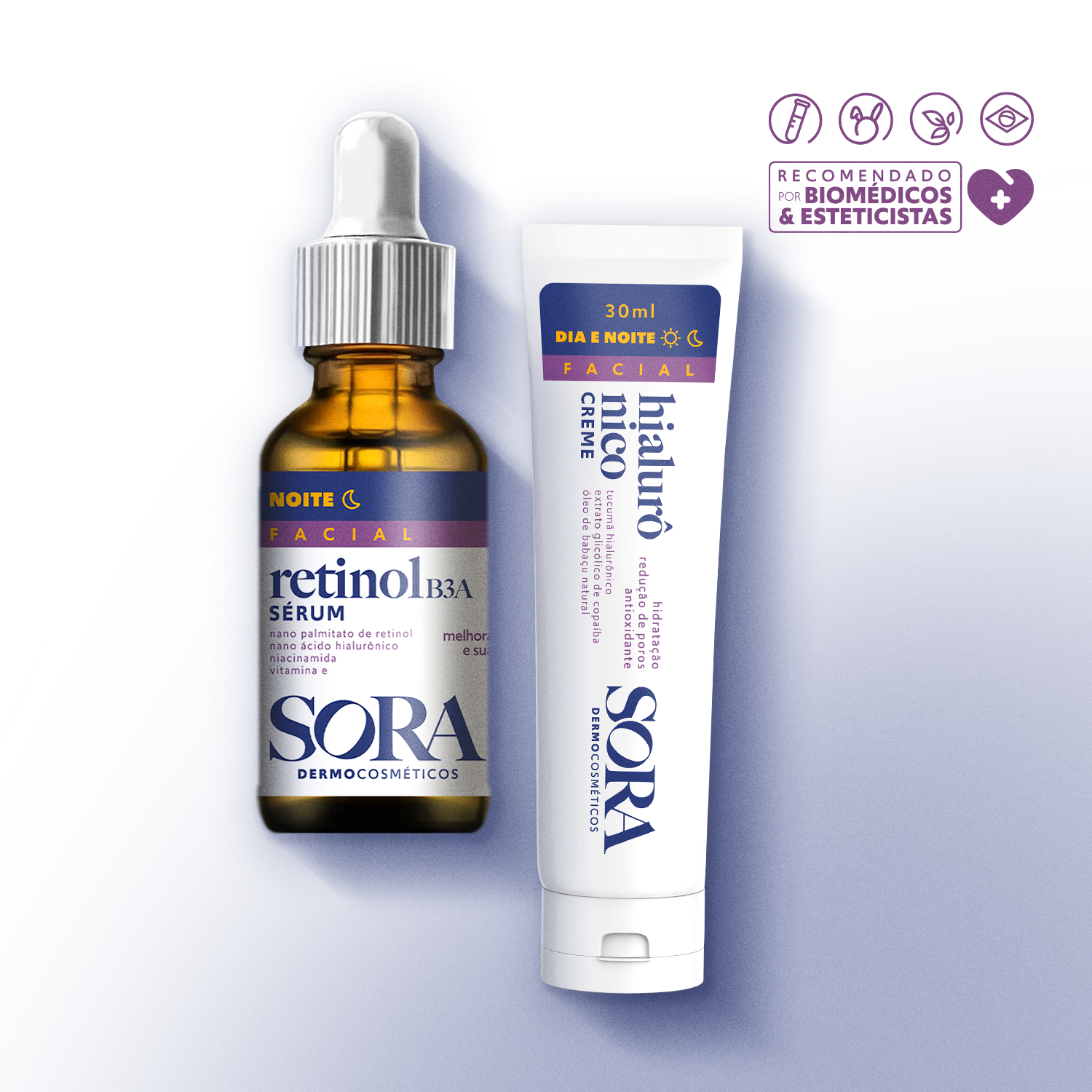 Kit Sérum Retinol B3A + Creme HIalurônico