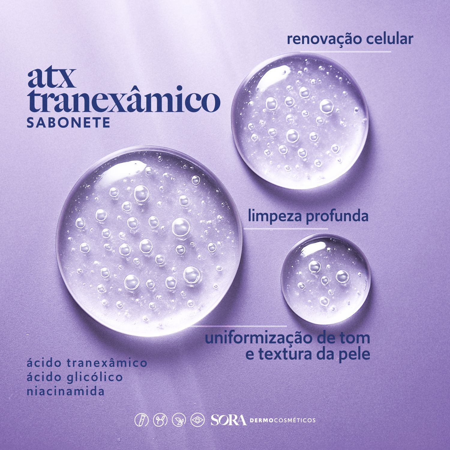 Sabonete ATX Tranexâmico