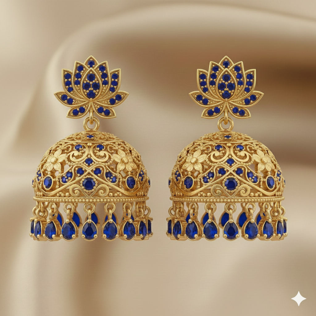 Jhumka cluster lotus
