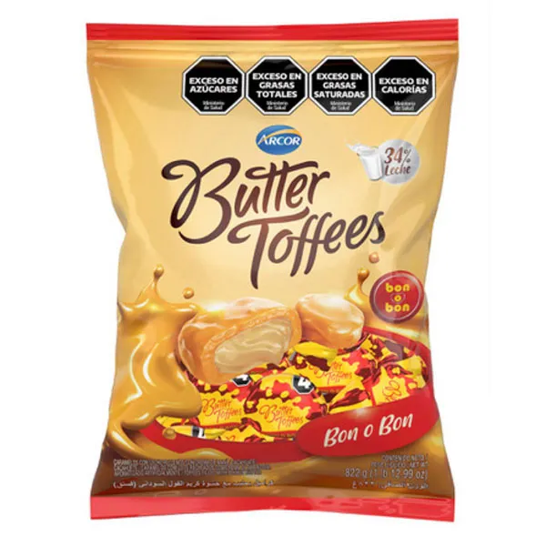 Caramelos Butter Toffee Bon o Bon