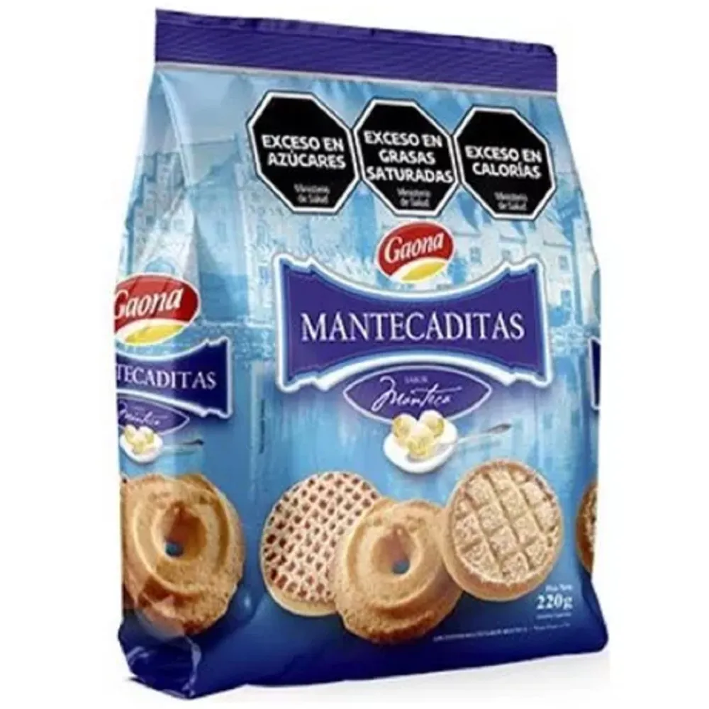 Galletitas Mantecaditas Gaona X220grs