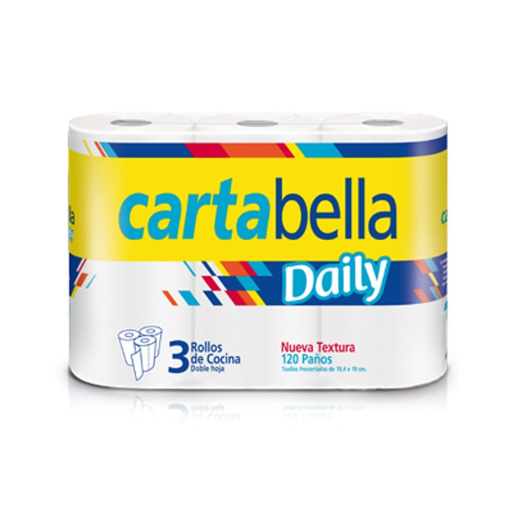 Rollo De Cocina X3 Cartabella