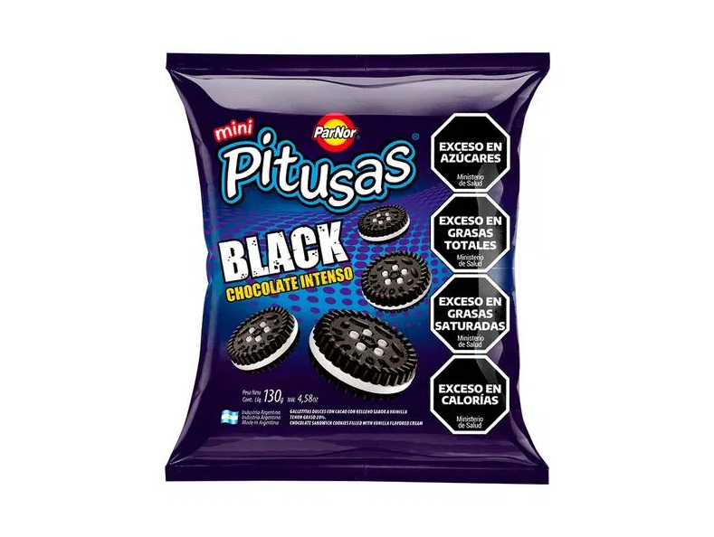 Galletitas Pitusas Black X160grs