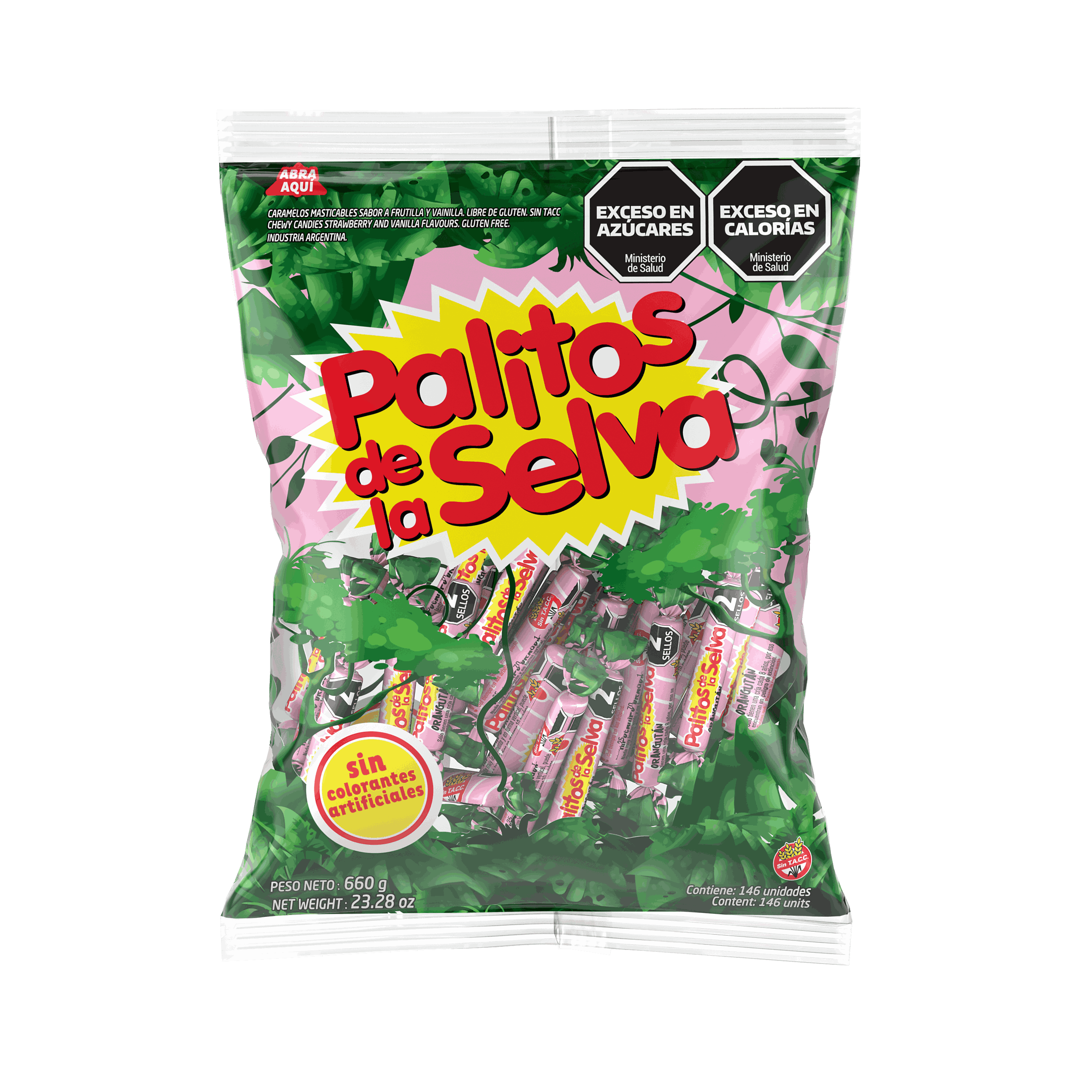 Caramelos Palito de la Selva
