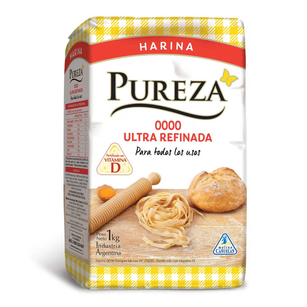 Harina Pureza 0000 E/Fina x1kg