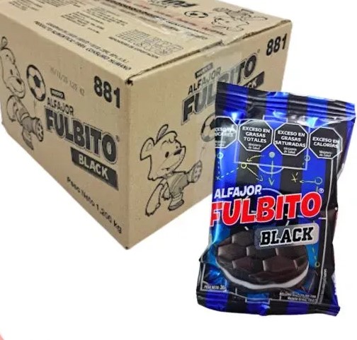 Alfajor Fulbito Black X40uni