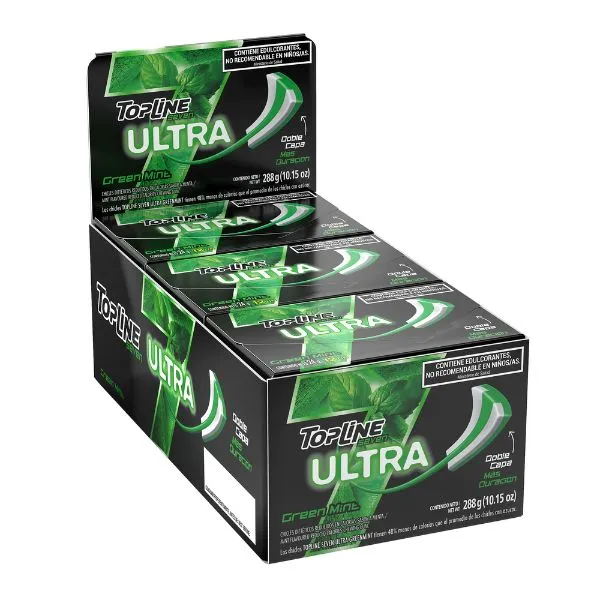 Chicle Topline 7 Menta x20uni